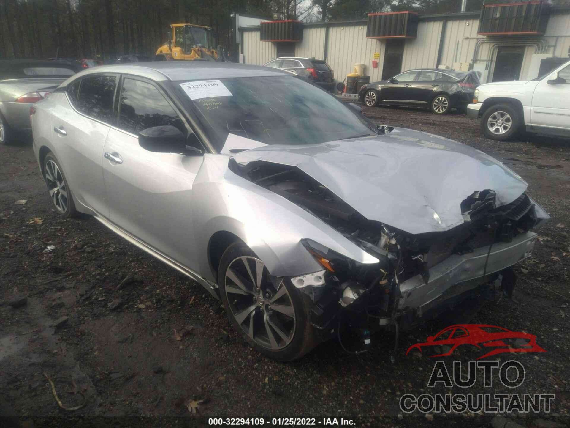 NISSAN MAXIMA 2017 - 1N4AA6APXHC419070