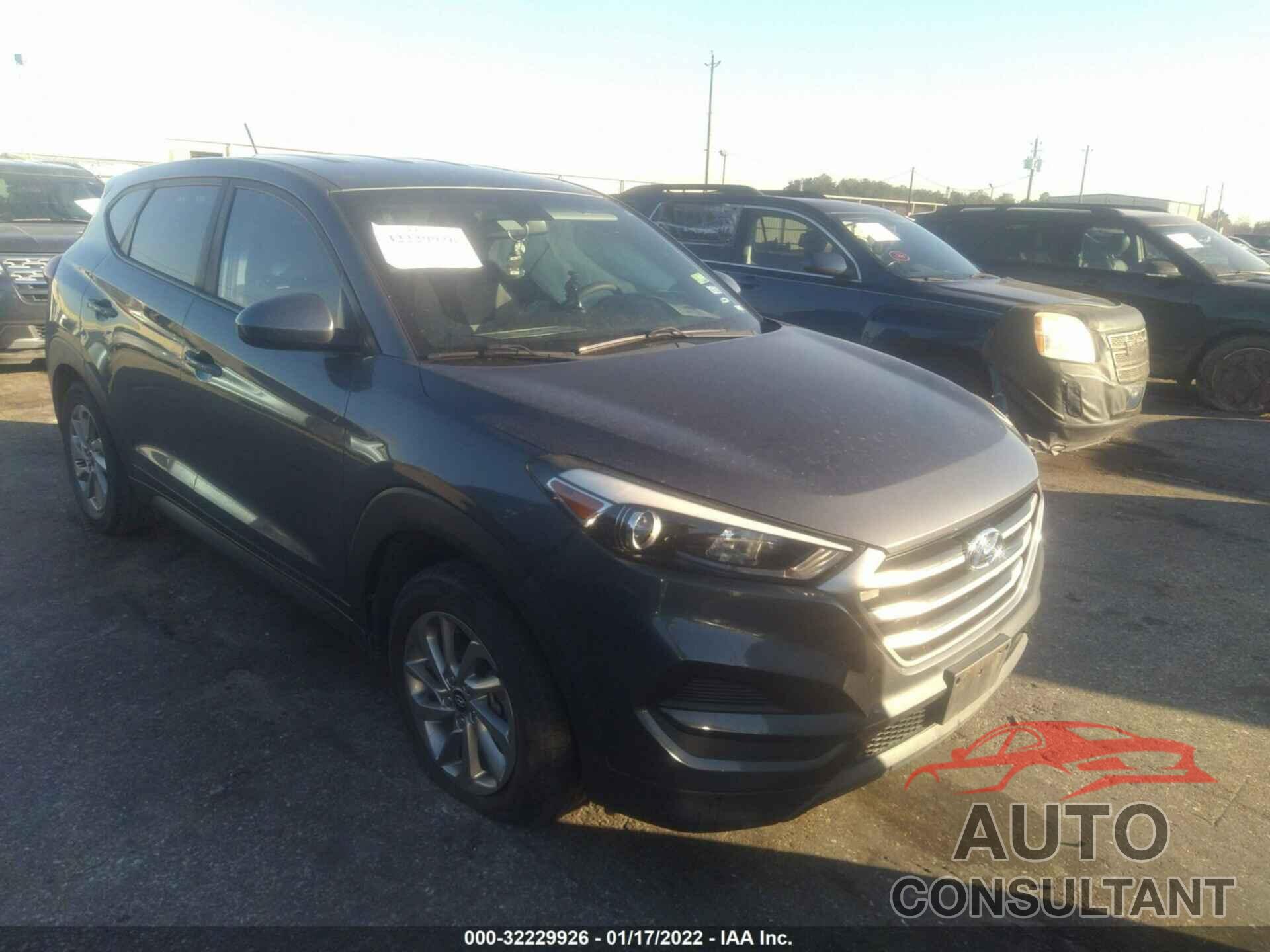 HYUNDAI TUCSON 2017 - KM8J23A47HU529687