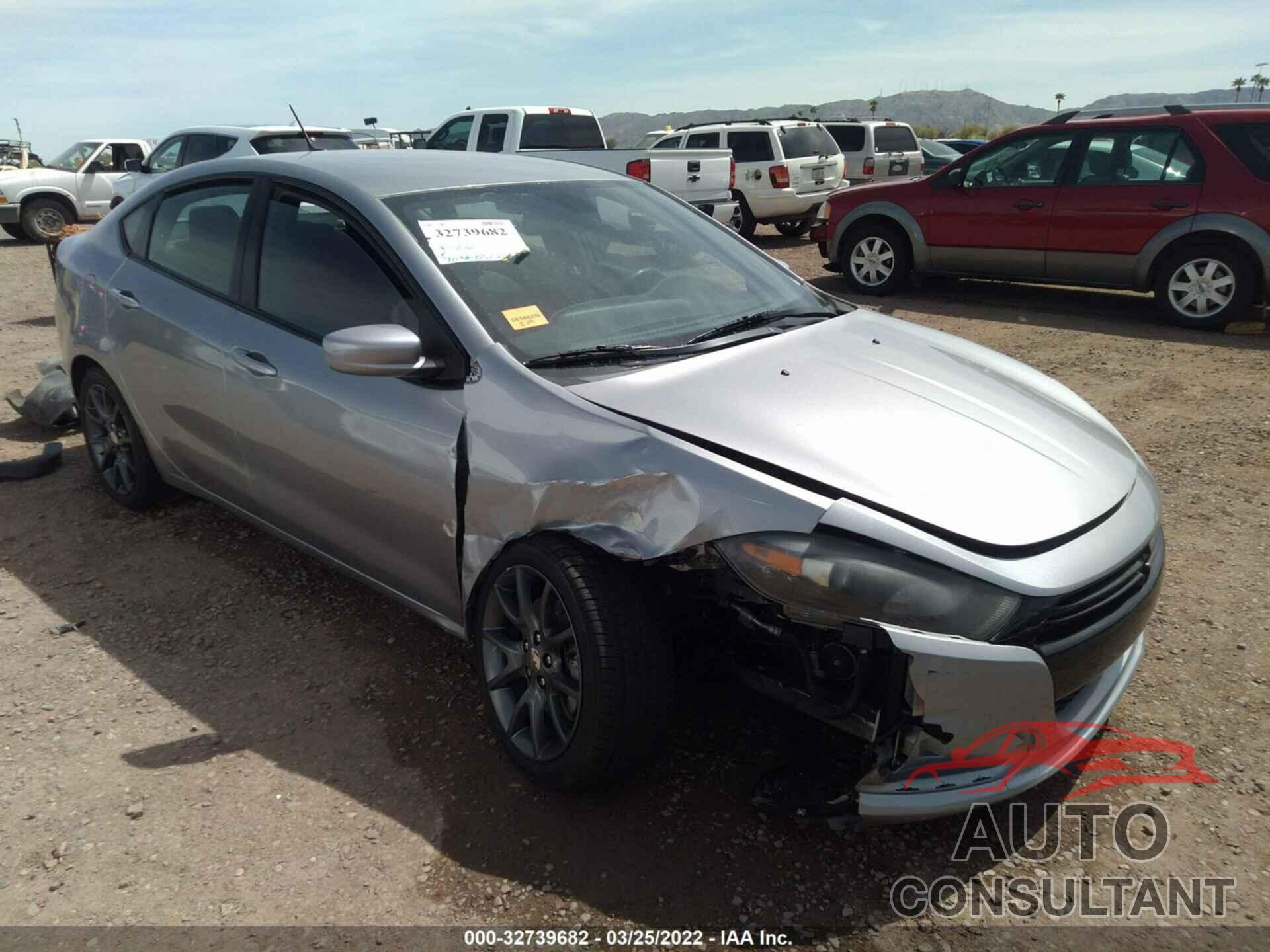 DODGE DART 2016 - 1C3CDFBB2GD504771