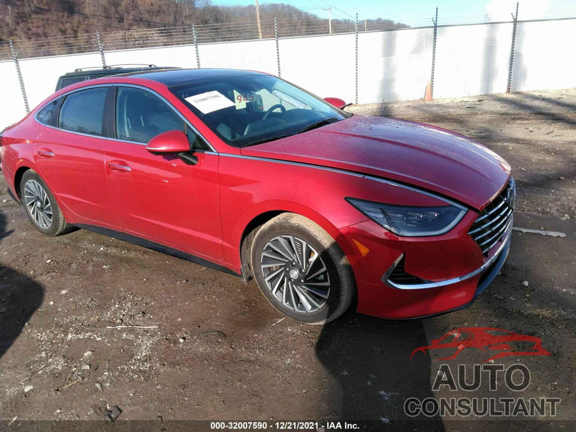 HYUNDAI SONATA HYBRID 2021 - KMHL54JJ3MA032983