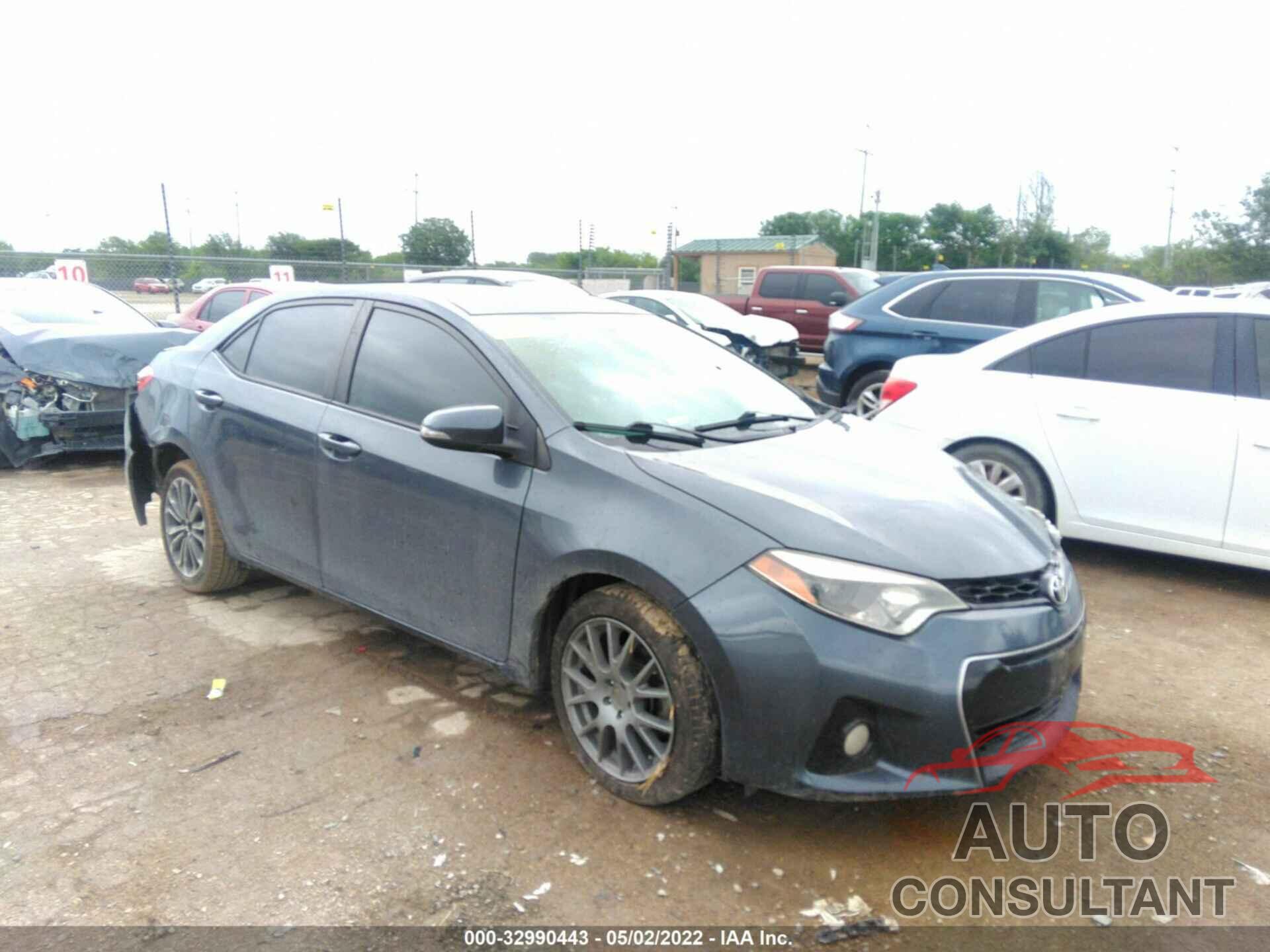 TOYOTA COROLLA 2016 - 5YFBURHE6GP387817