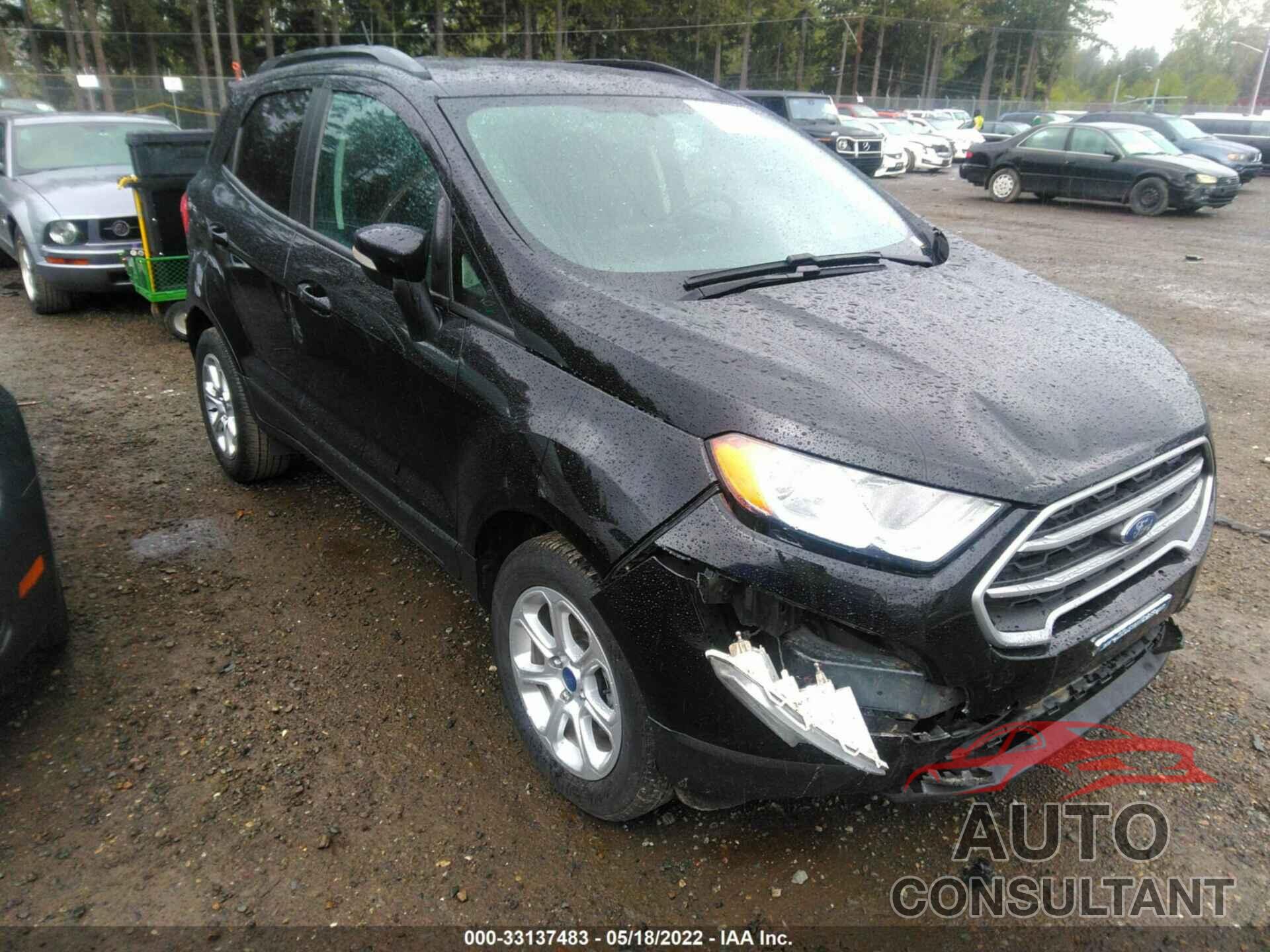 FORD ECOSPORT 2018 - MAJ3P1TE7JC222871