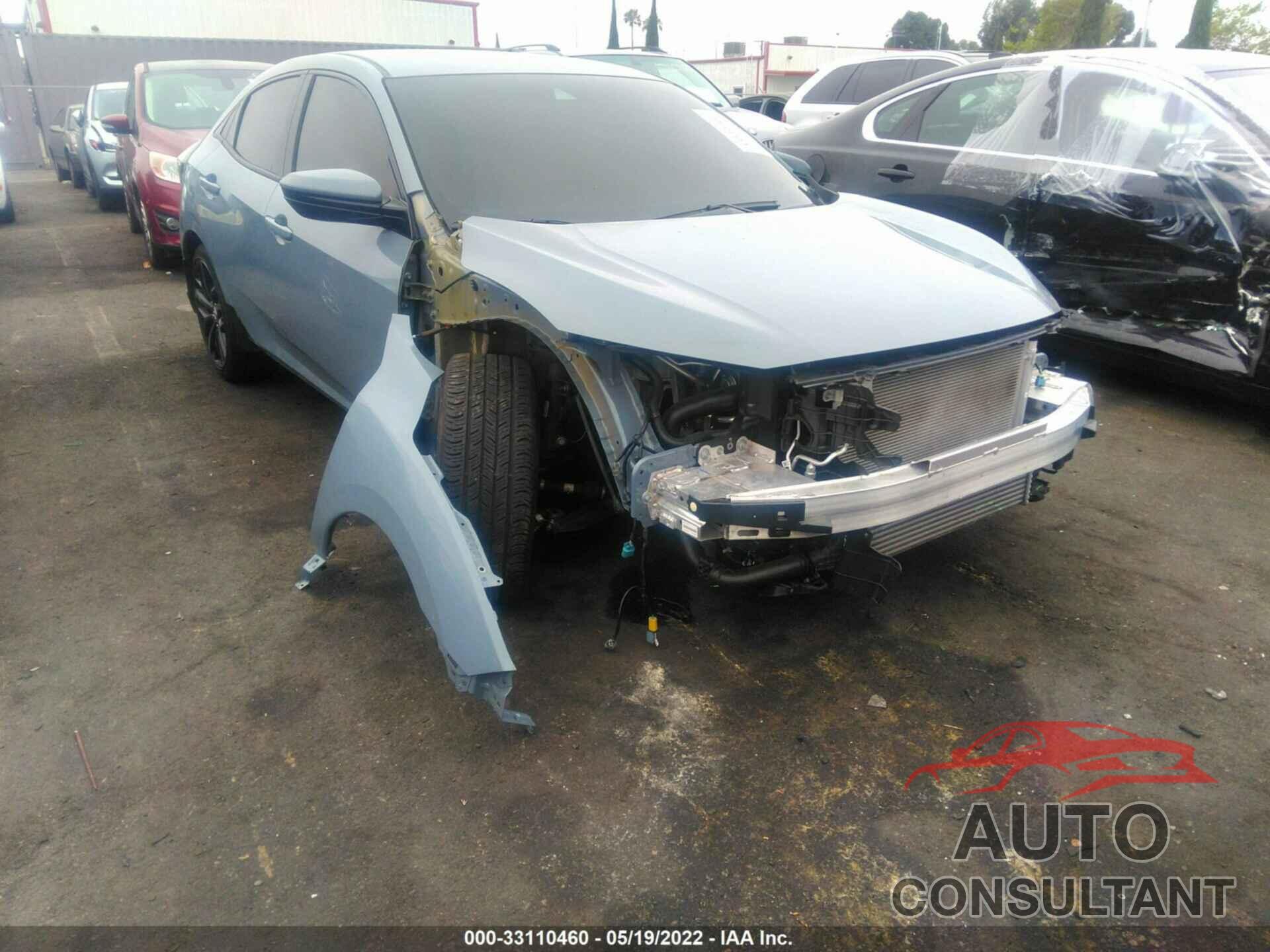 HONDA CIVIC HATCHBACK 2021 - SHHFK7H43MU423939