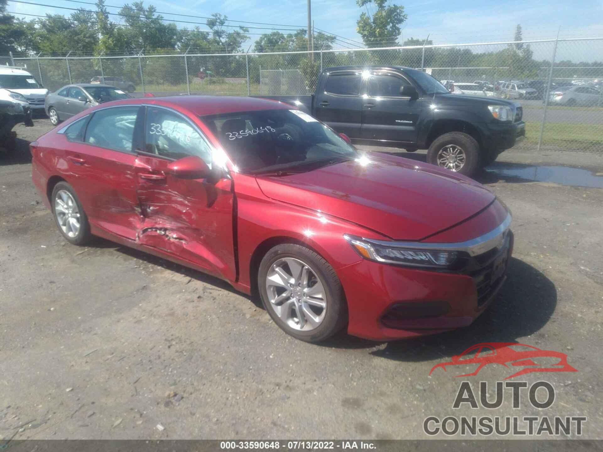 HONDA ACCORD SEDAN 2018 - 1HGCV1F19JA210579