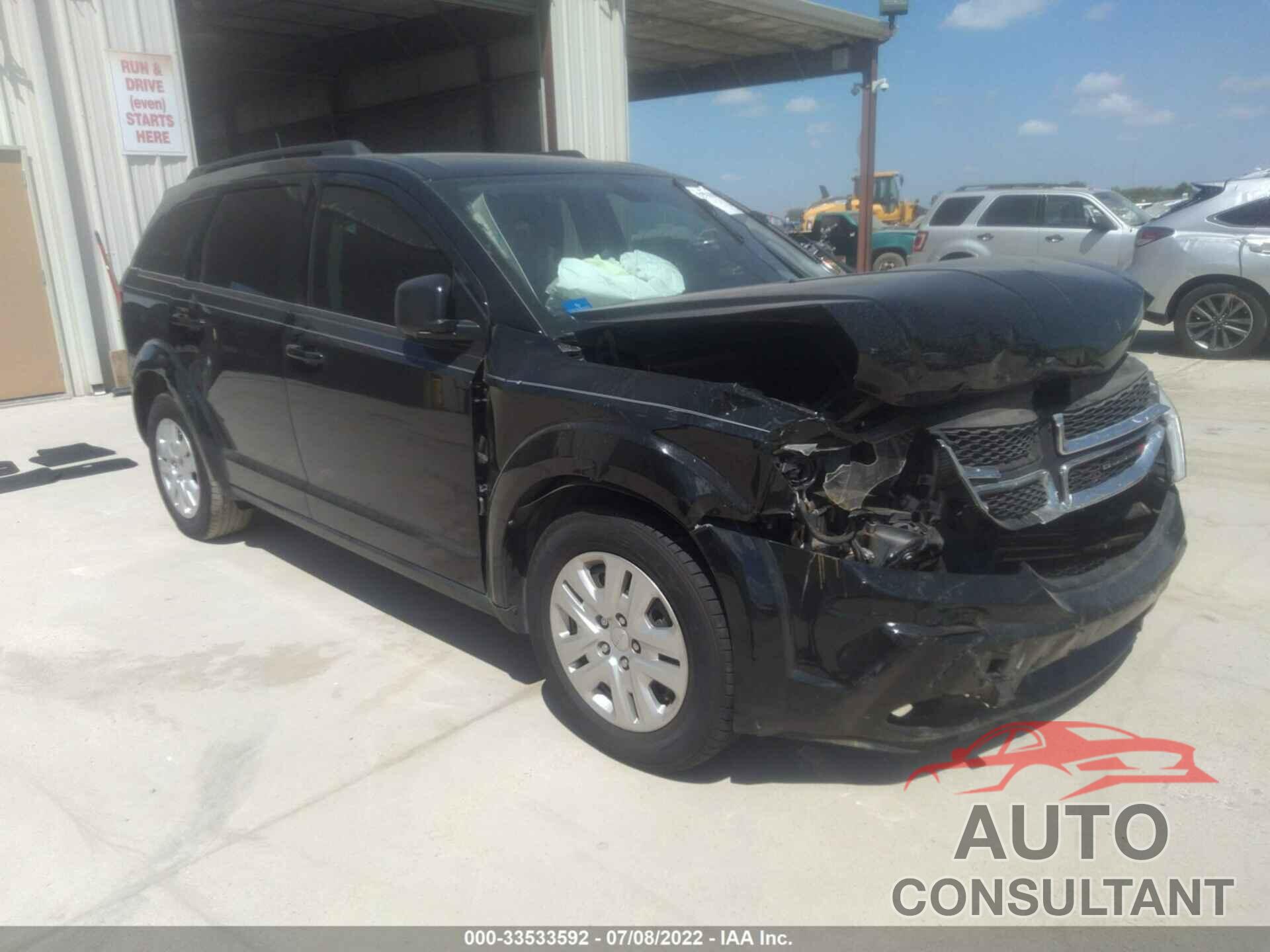 DODGE JOURNEY 2018 - 3C4PDCAB9JT445586