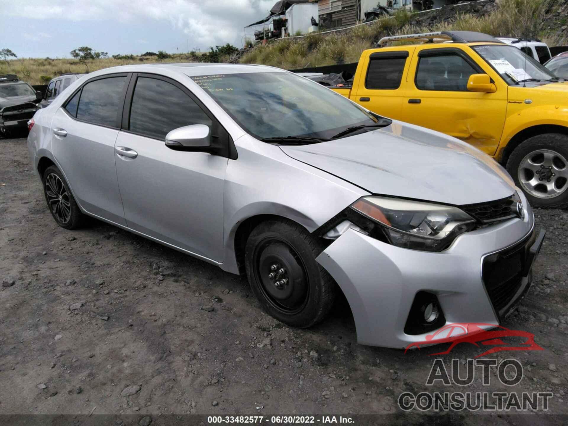 TOYOTA COROLLA 2016 - 5YFBURHE9GP476572