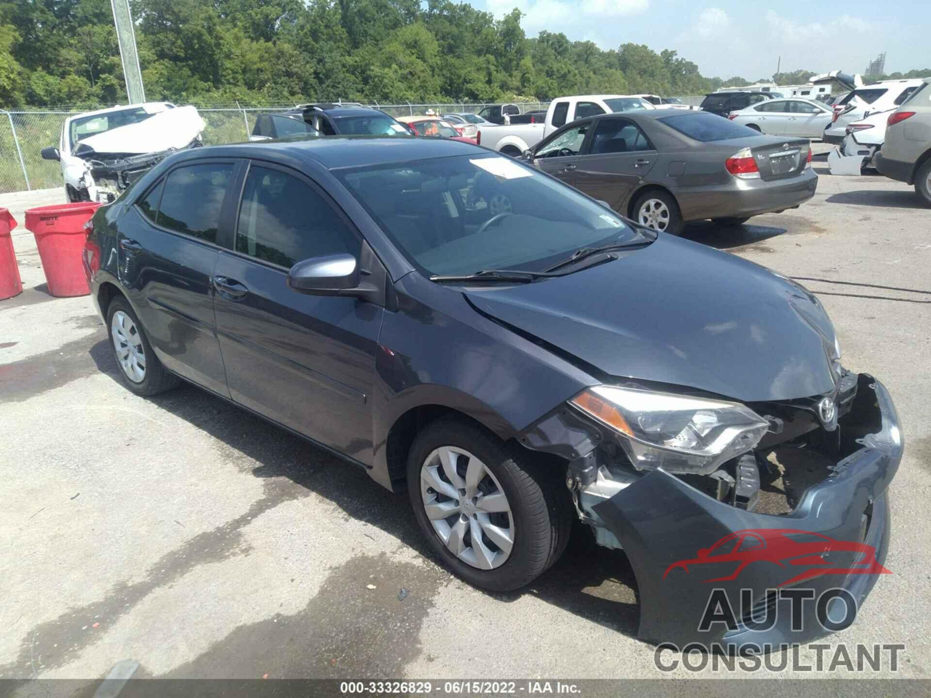 TOYOTA COROLLA 2016 - 5YFBURHE3GP485252