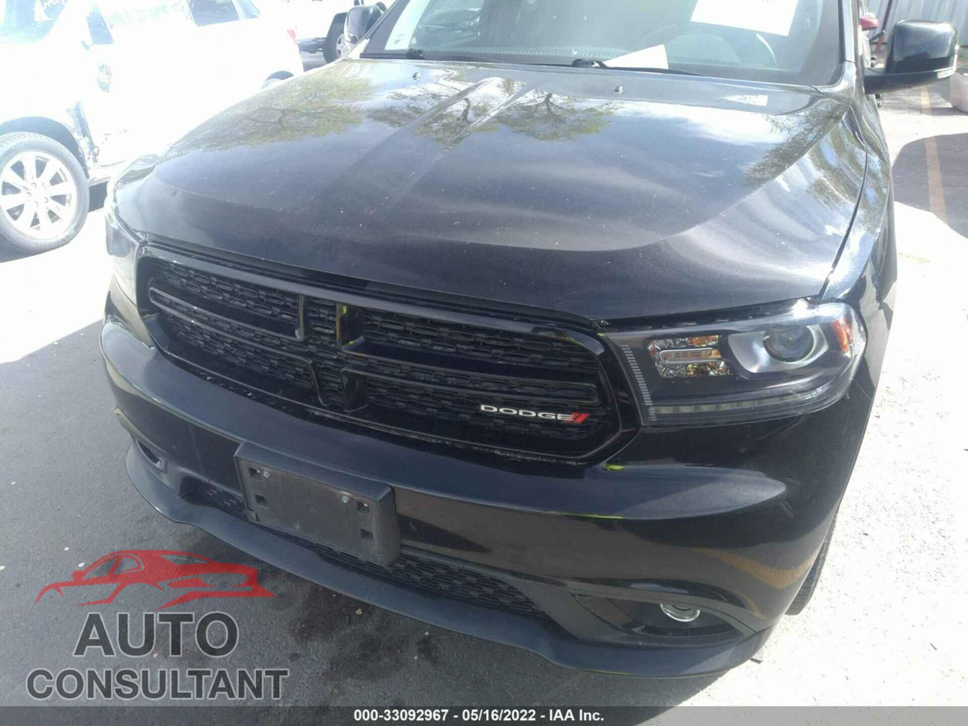 DODGE DURANGO 2018 - 1C4RDJDG8JC385347