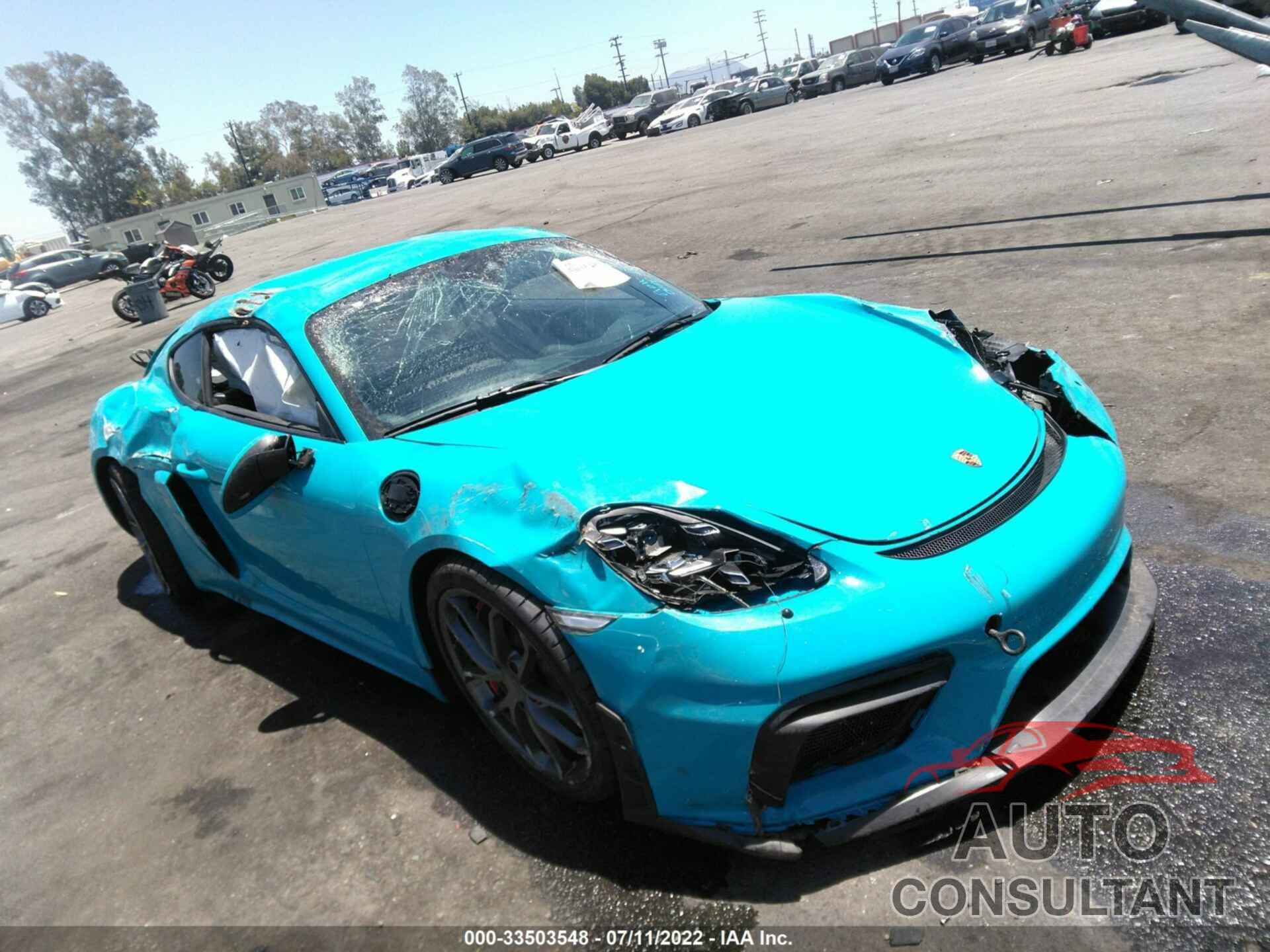 PORSCHE 718 CAYMAN 2020 - WP0AC2A83LS289329