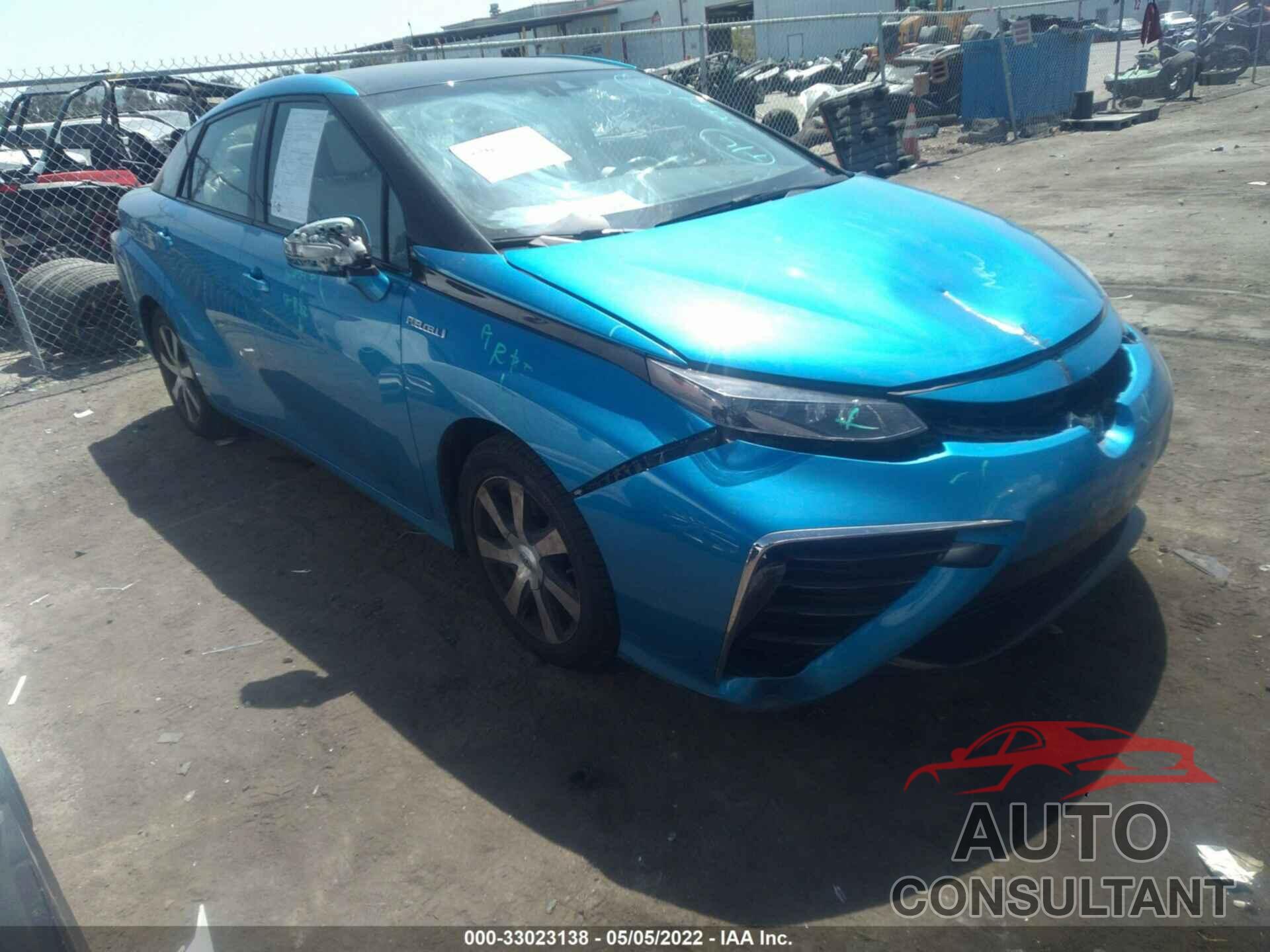 TOYOTA MIRAI 2018 - JTDBVRBD2JA004349