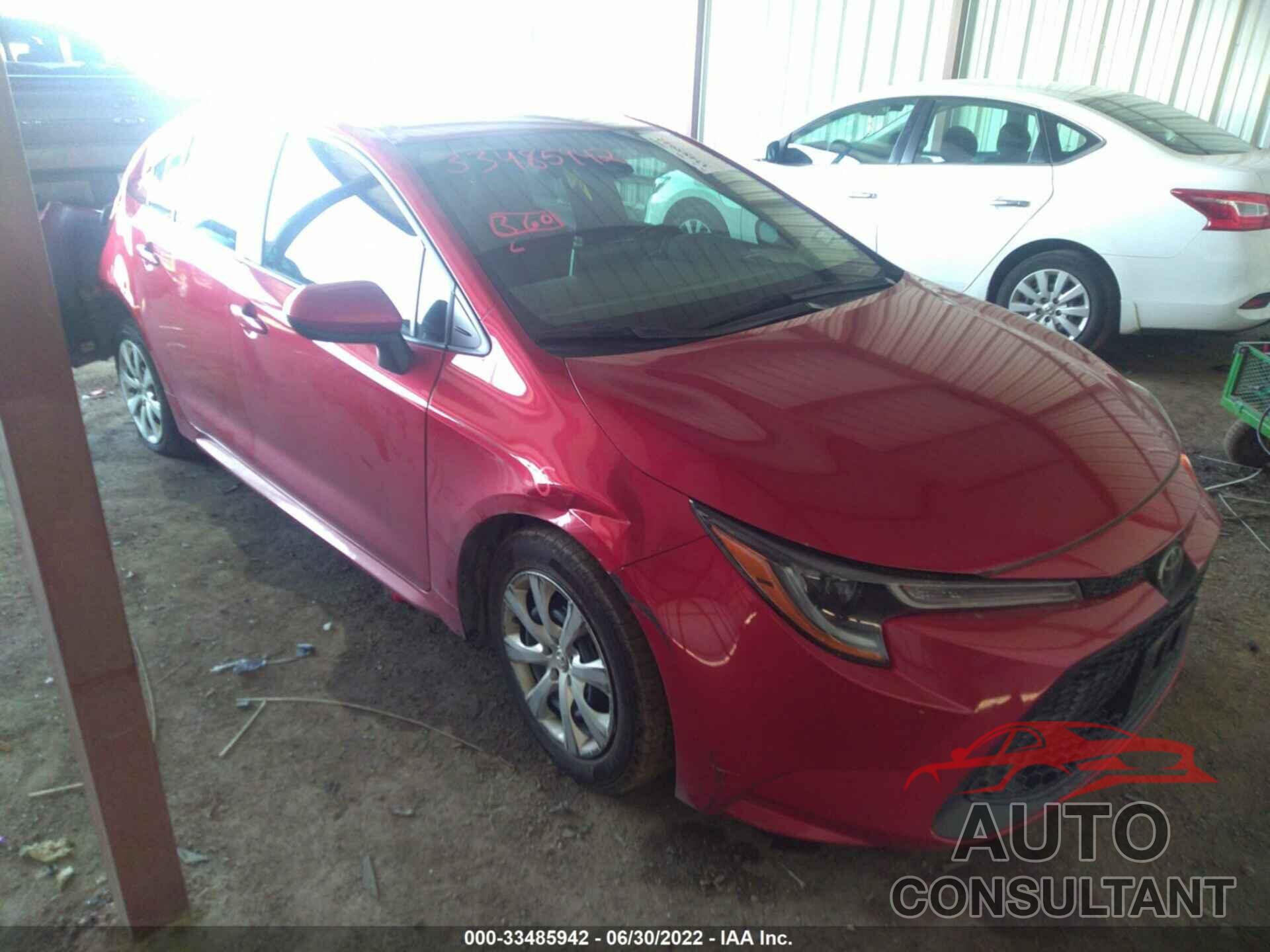 TOYOTA COROLLA 2020 - 5YFEPRAE1LP102501