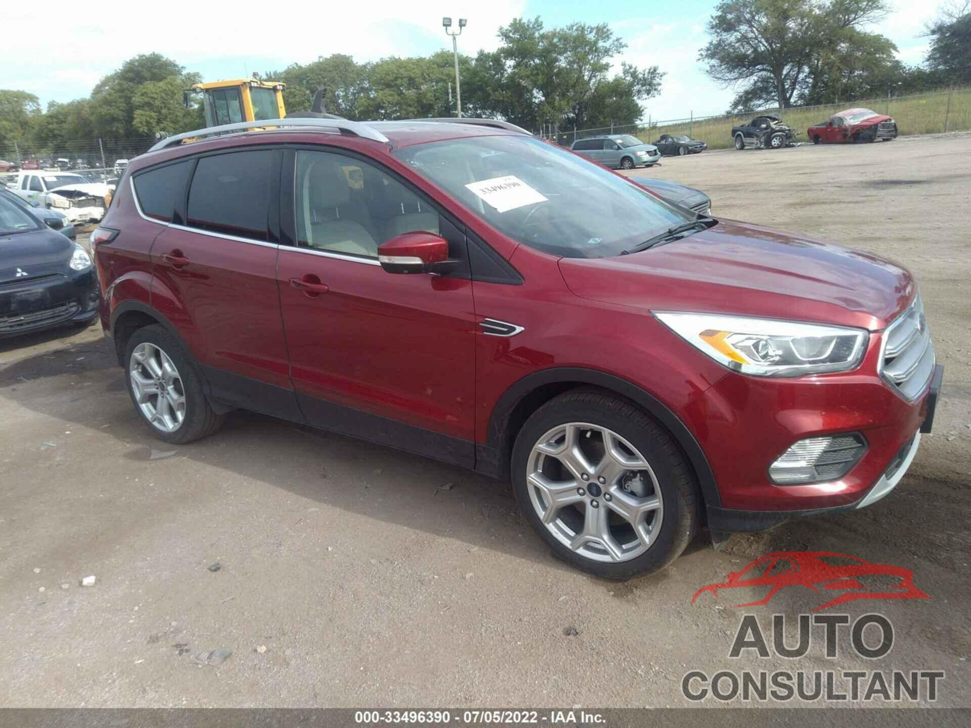 FORD ESCAPE 2017 - 1FMCU9J97HUC79143