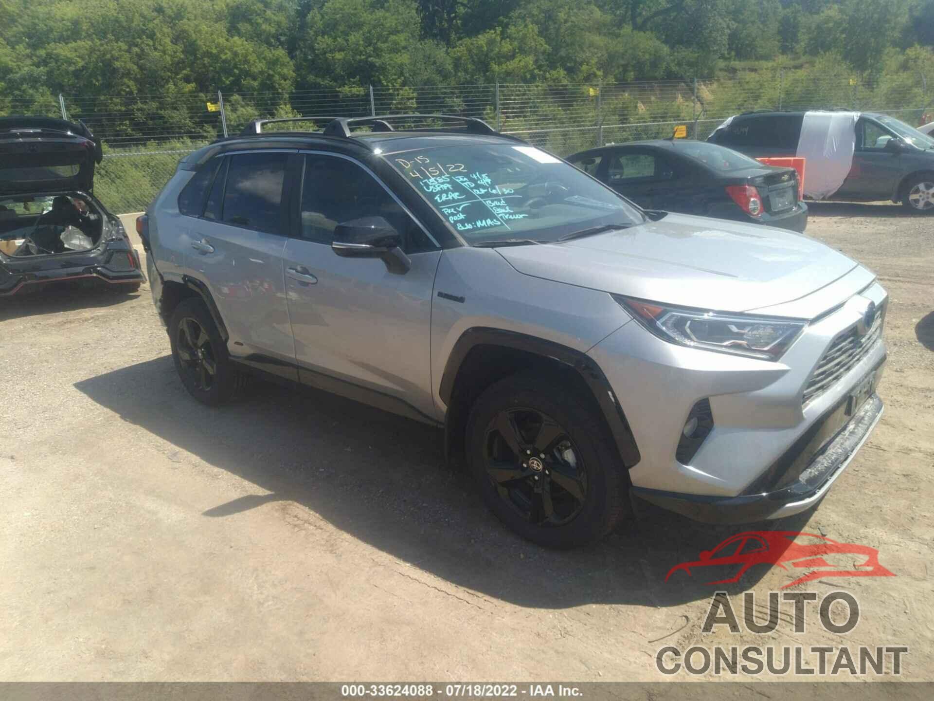 TOYOTA RAV4 2021 - 4T3E6RFV4MU039574