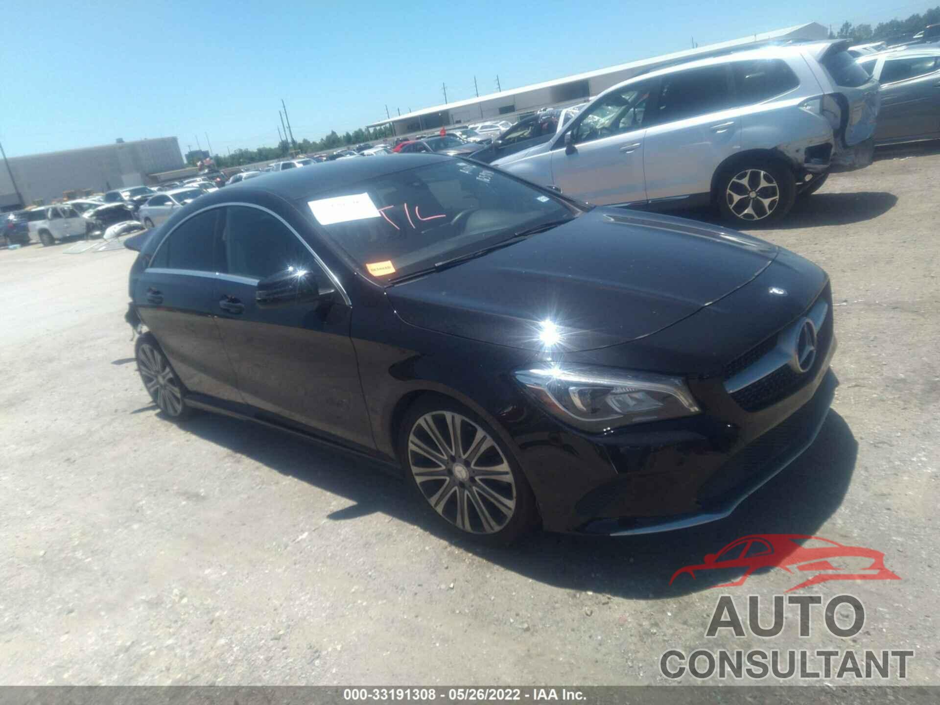 MERCEDES-BENZ CLA 2017 - WDDSJ4EB8HN439703