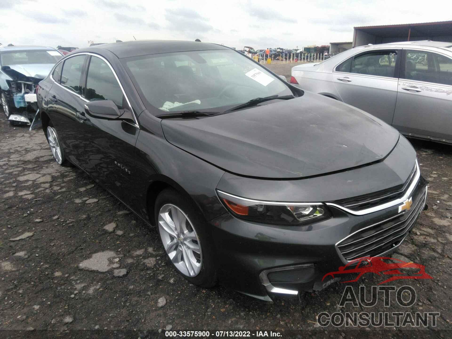 CHEVROLET MALIBU 2016 - 1G1ZE5ST7GF310949