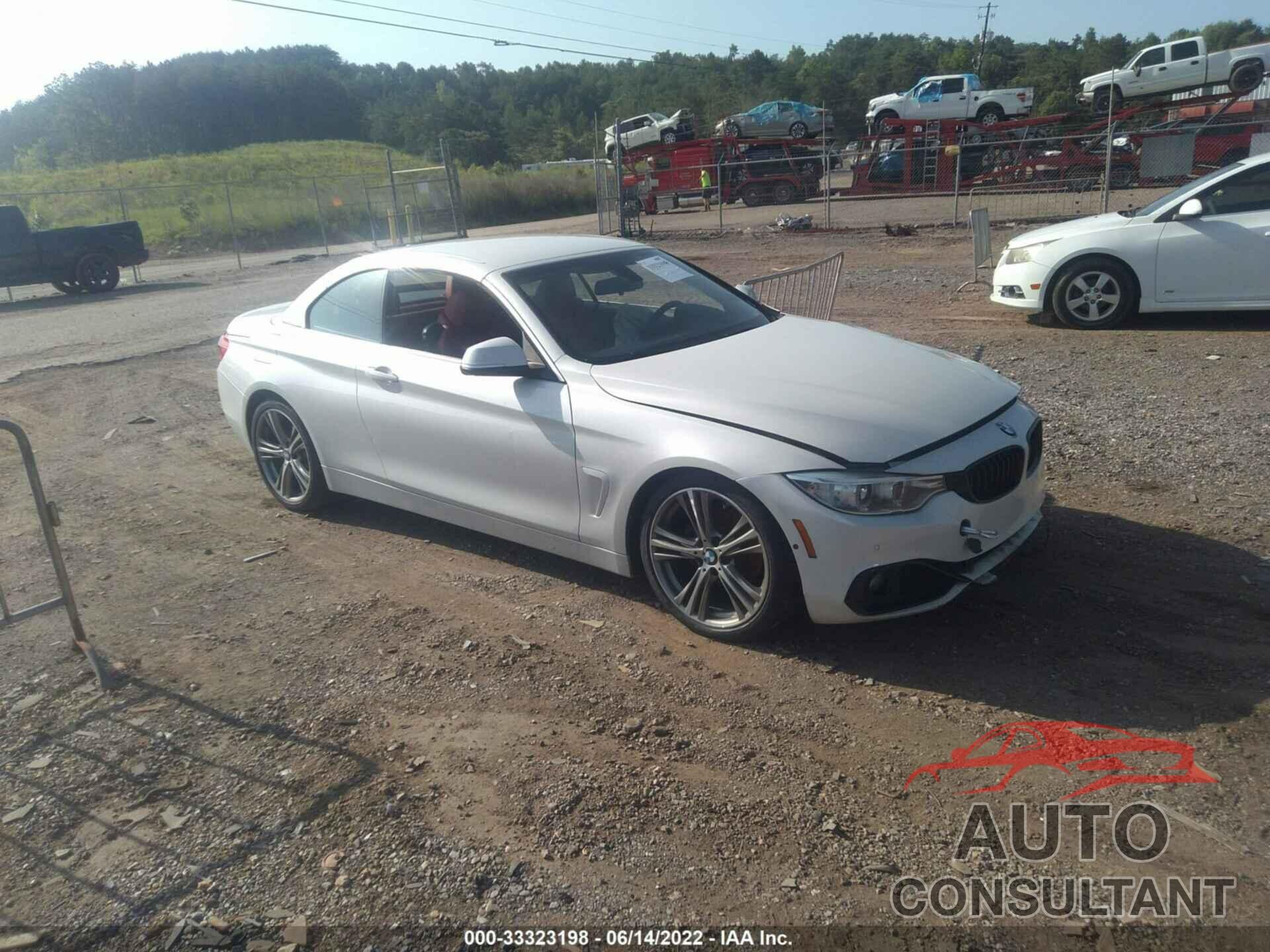 BMW 4 SERIES 2016 - WBA3V7C51G5A28448