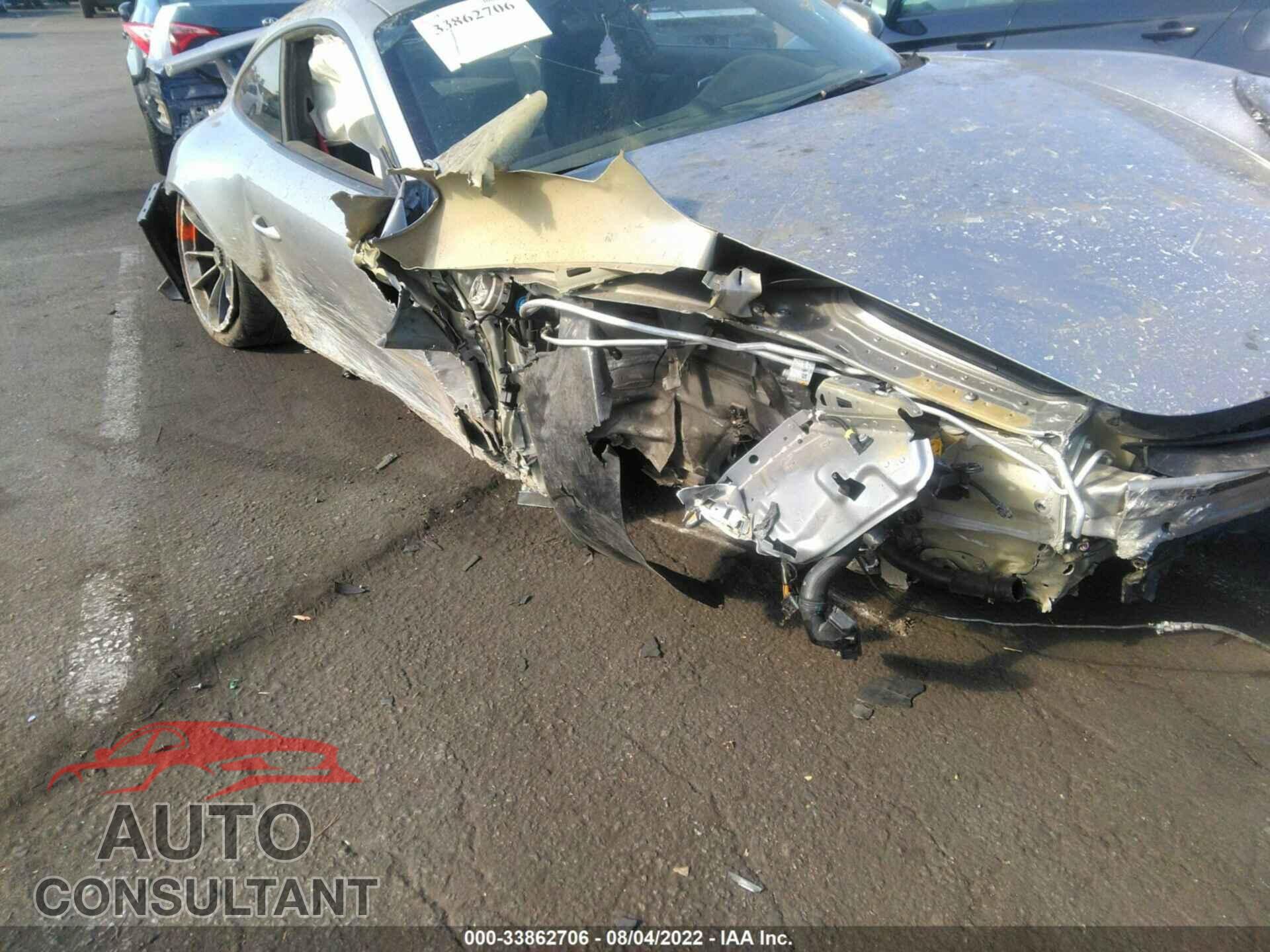 PORSCHE 911 2018 - WP0AC2A99JS176572