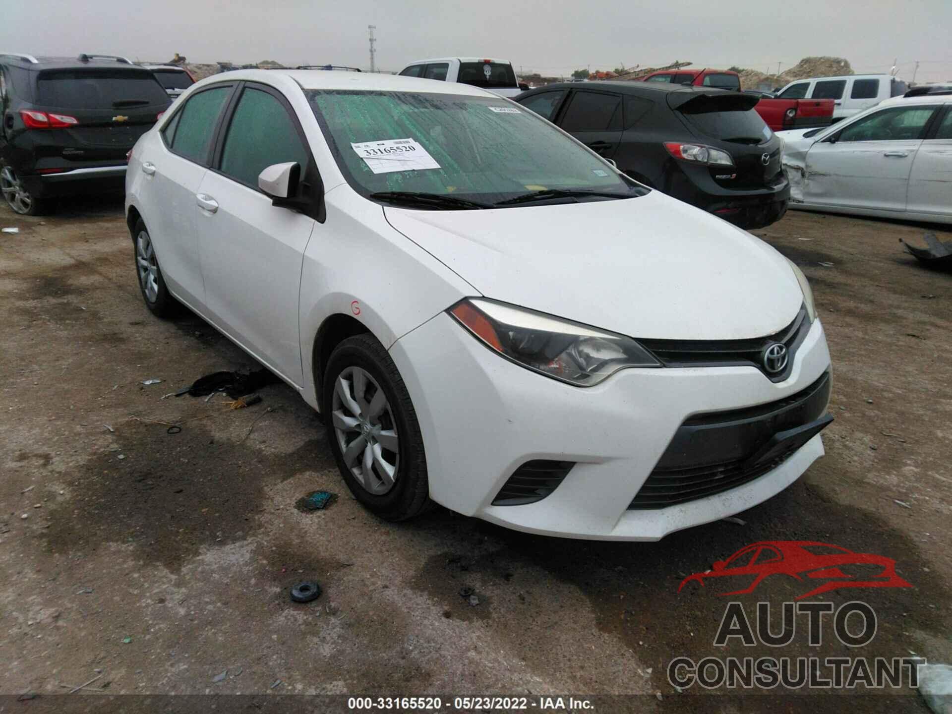 TOYOTA COROLLA 2016 - 5YFBURHEXGP567933