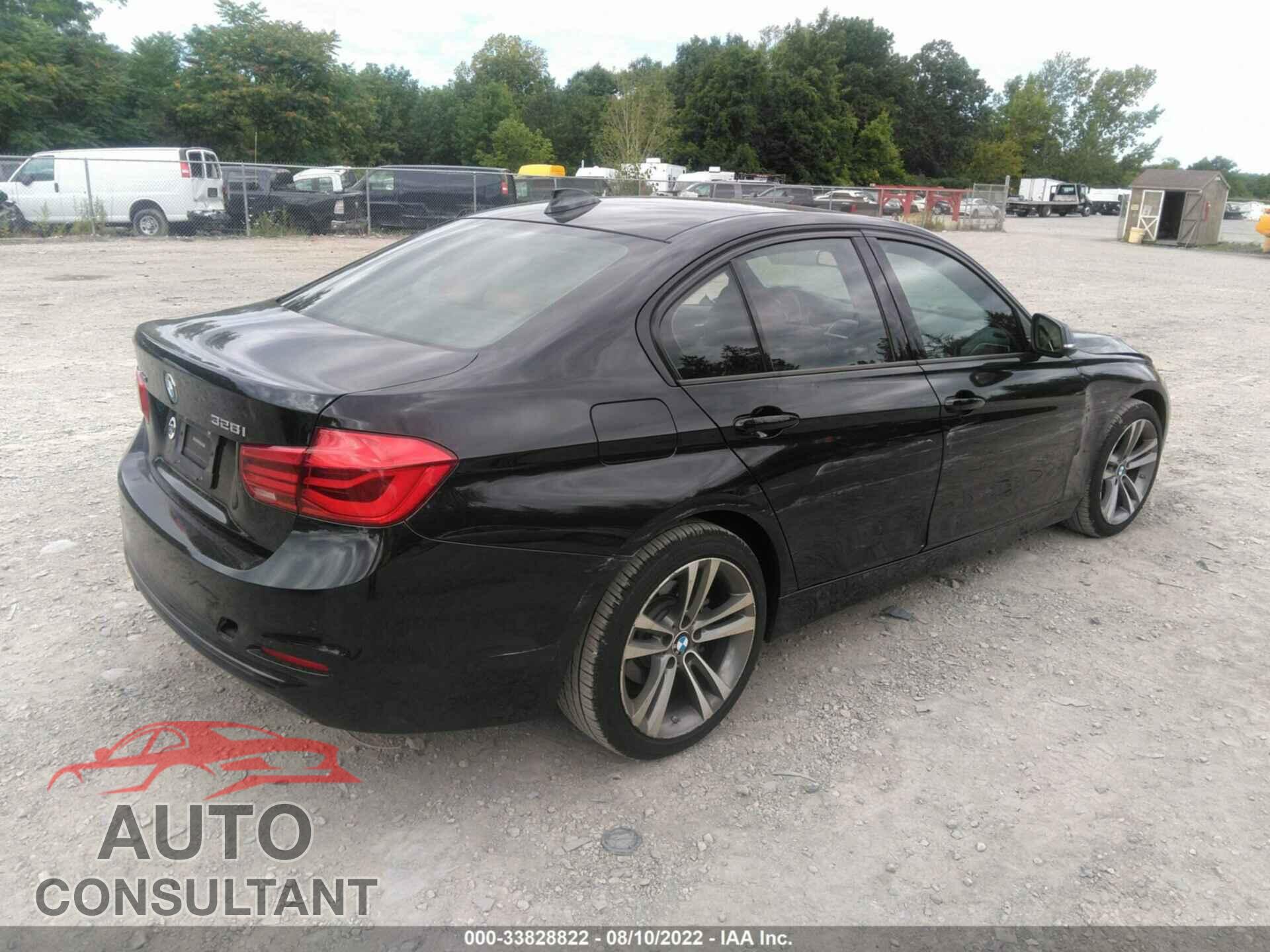 BMW 3 SERIES 2016 - WBA8E3G59GNU01080