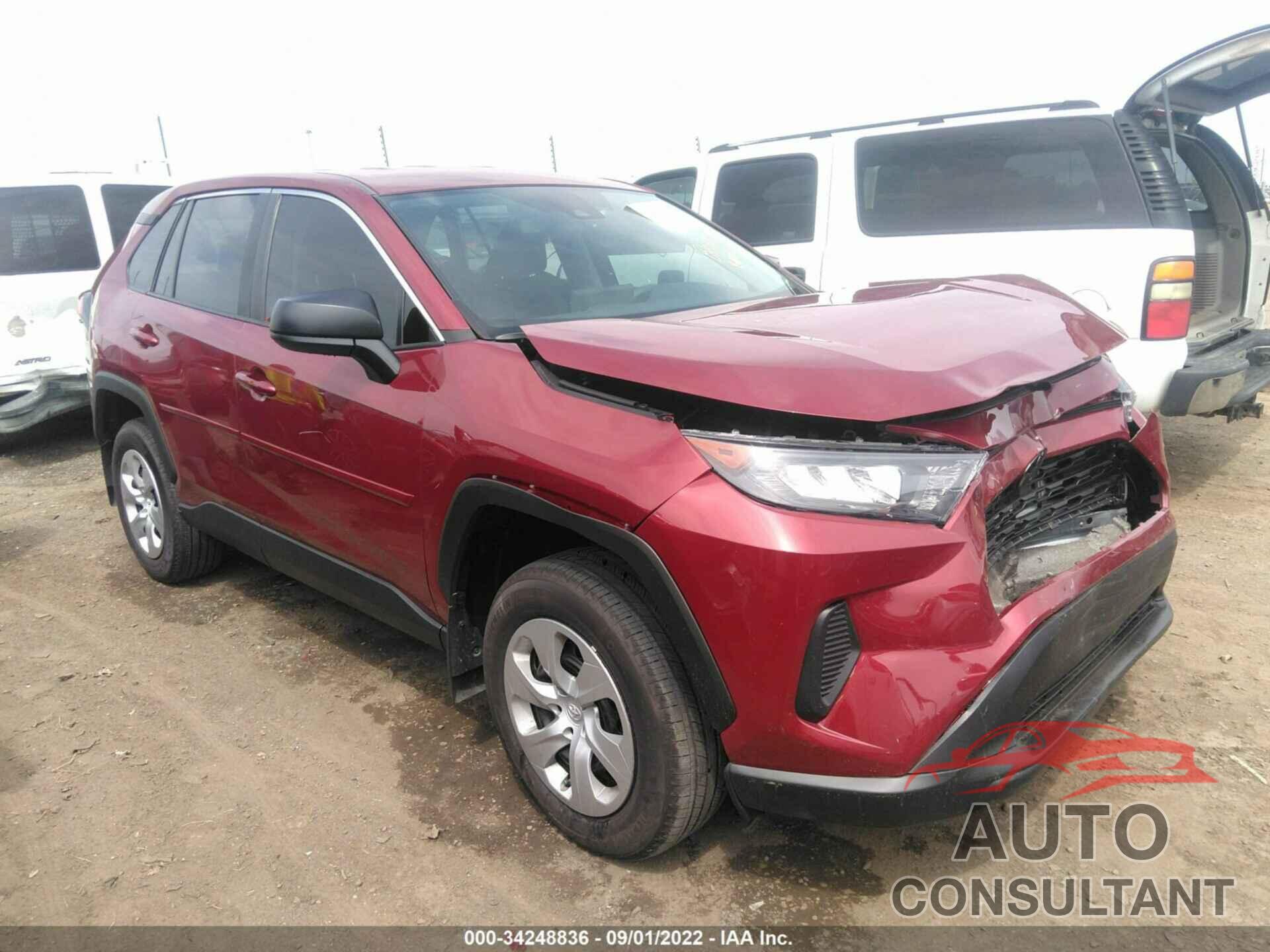 TOYOTA RAV4 2022 - 2T3H1RFV2NW201599