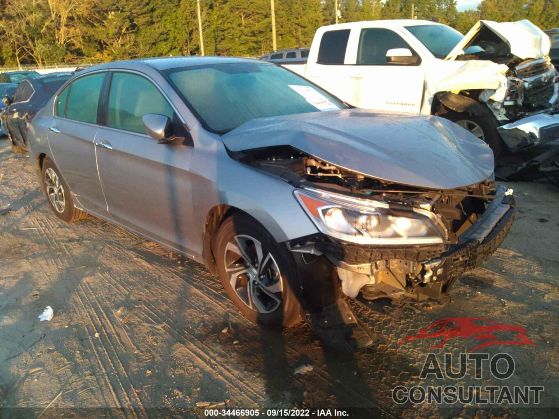 HONDA ACCORD SEDAN 2016 - 1HGCR2F32GA166784