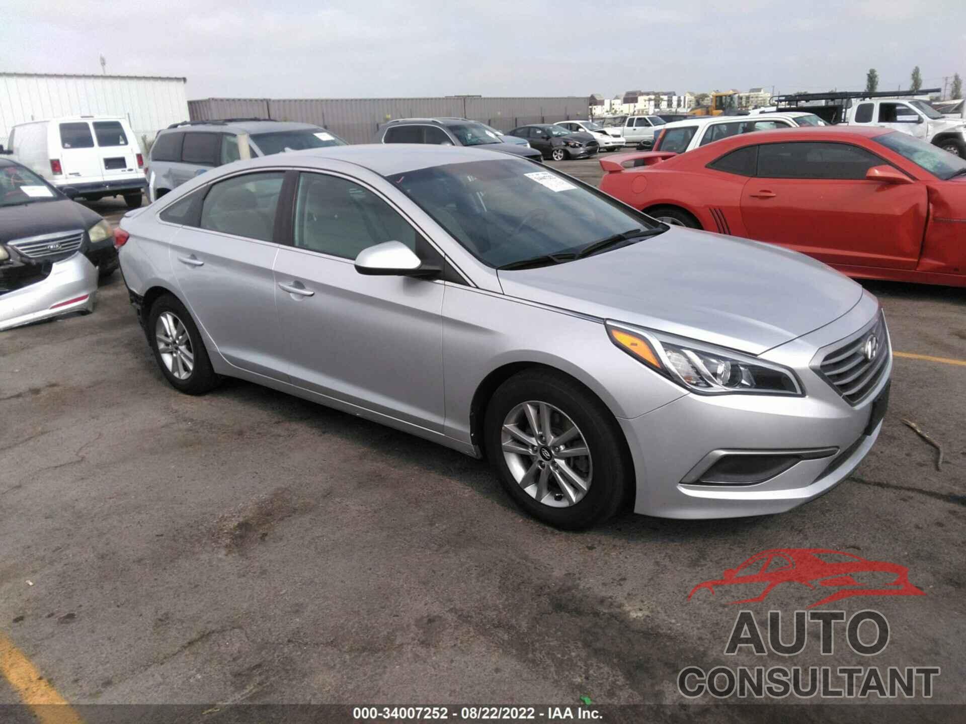 HYUNDAI SONATA 2017 - 5NPE24AF4HH530416