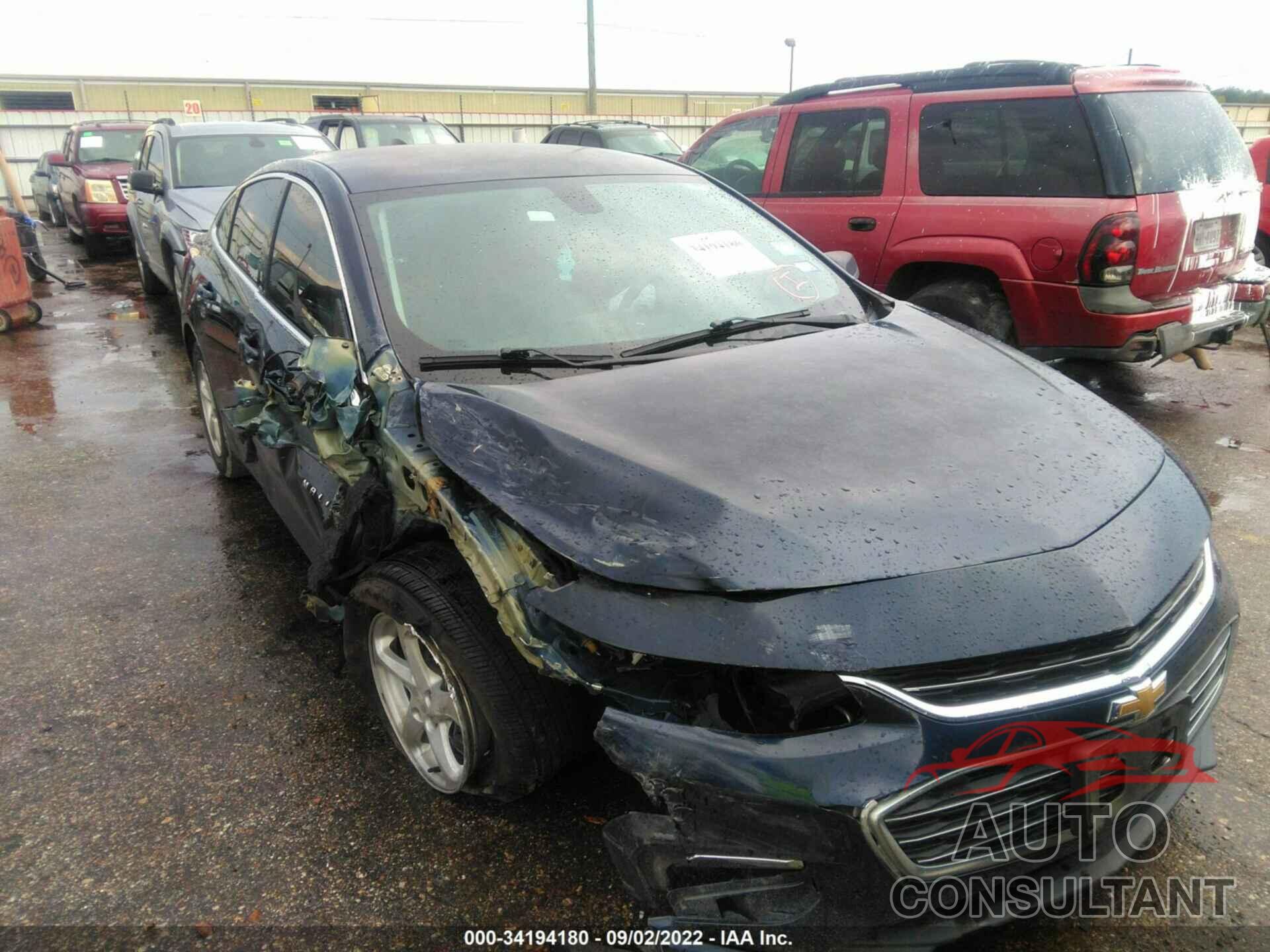 CHEVROLET MALIBU 2017 - 1G1ZB5ST0HF198098