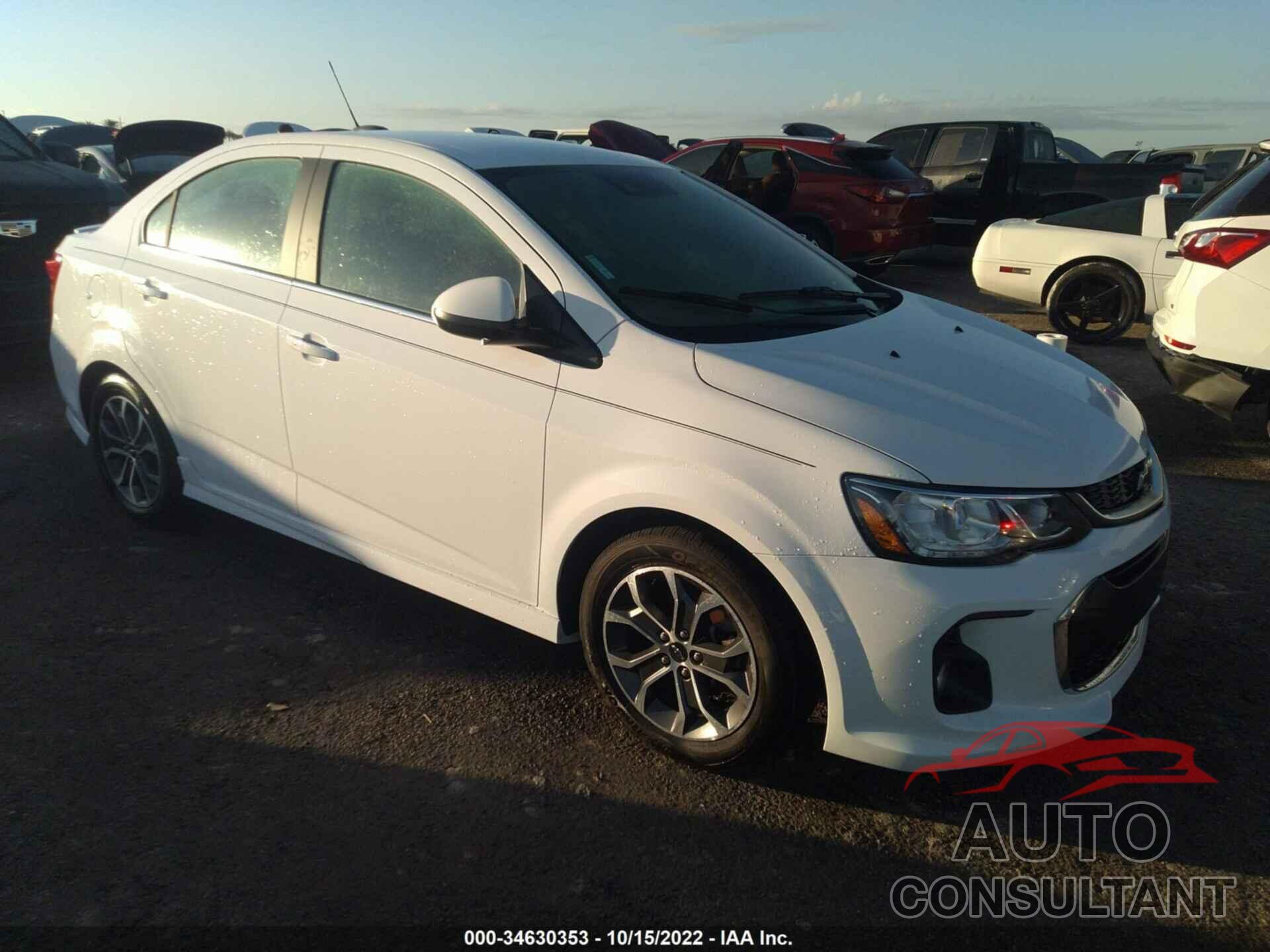 CHEVROLET SONIC 2019 - 1G1JD5SB3K4145395