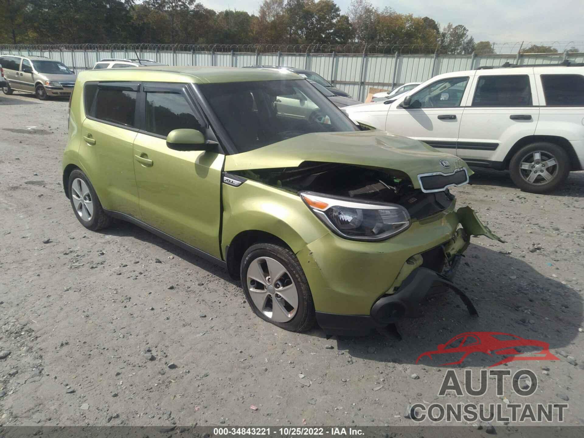 KIA SOUL 2016 - KNDJN2A26G7849536