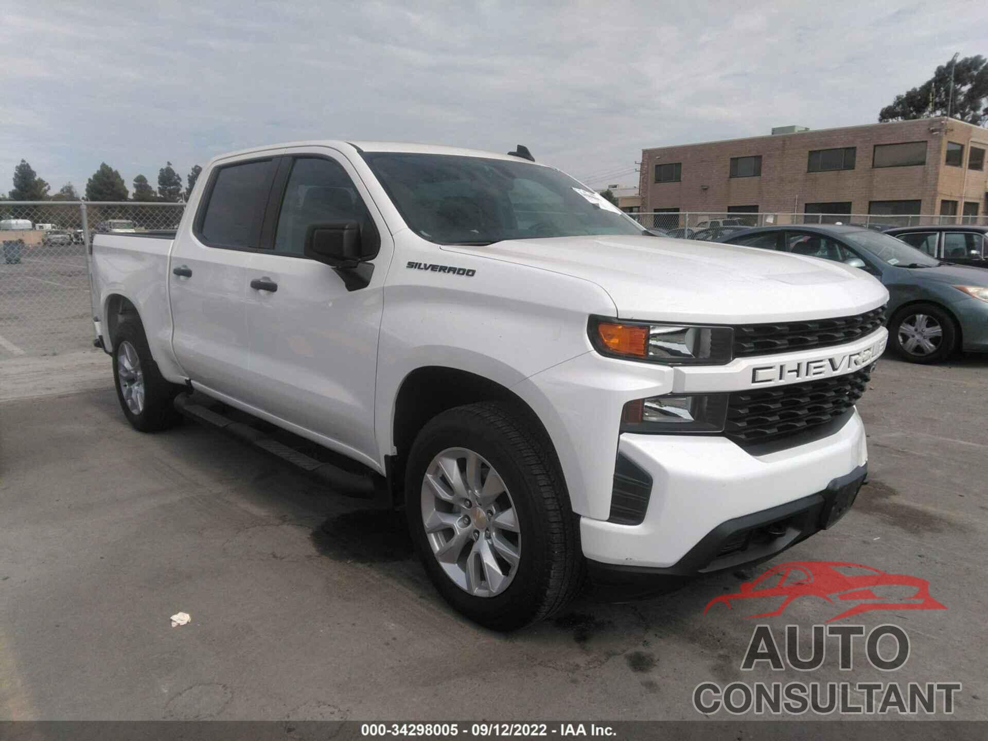 CHEVROLET SILVERADO 1500 2021 - 3GCPWBEK1MG252327