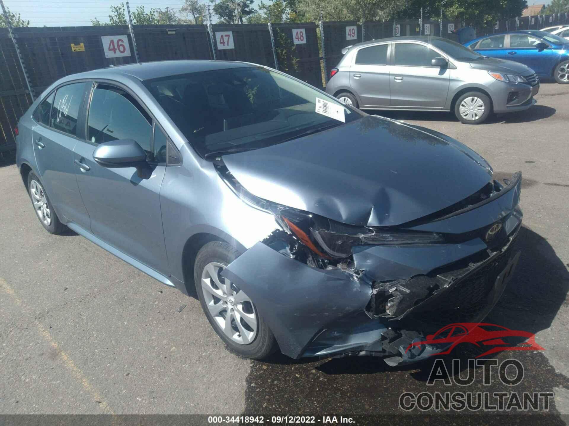 TOYOTA COROLLA 2021 - 5YFEPMAE6MP223366