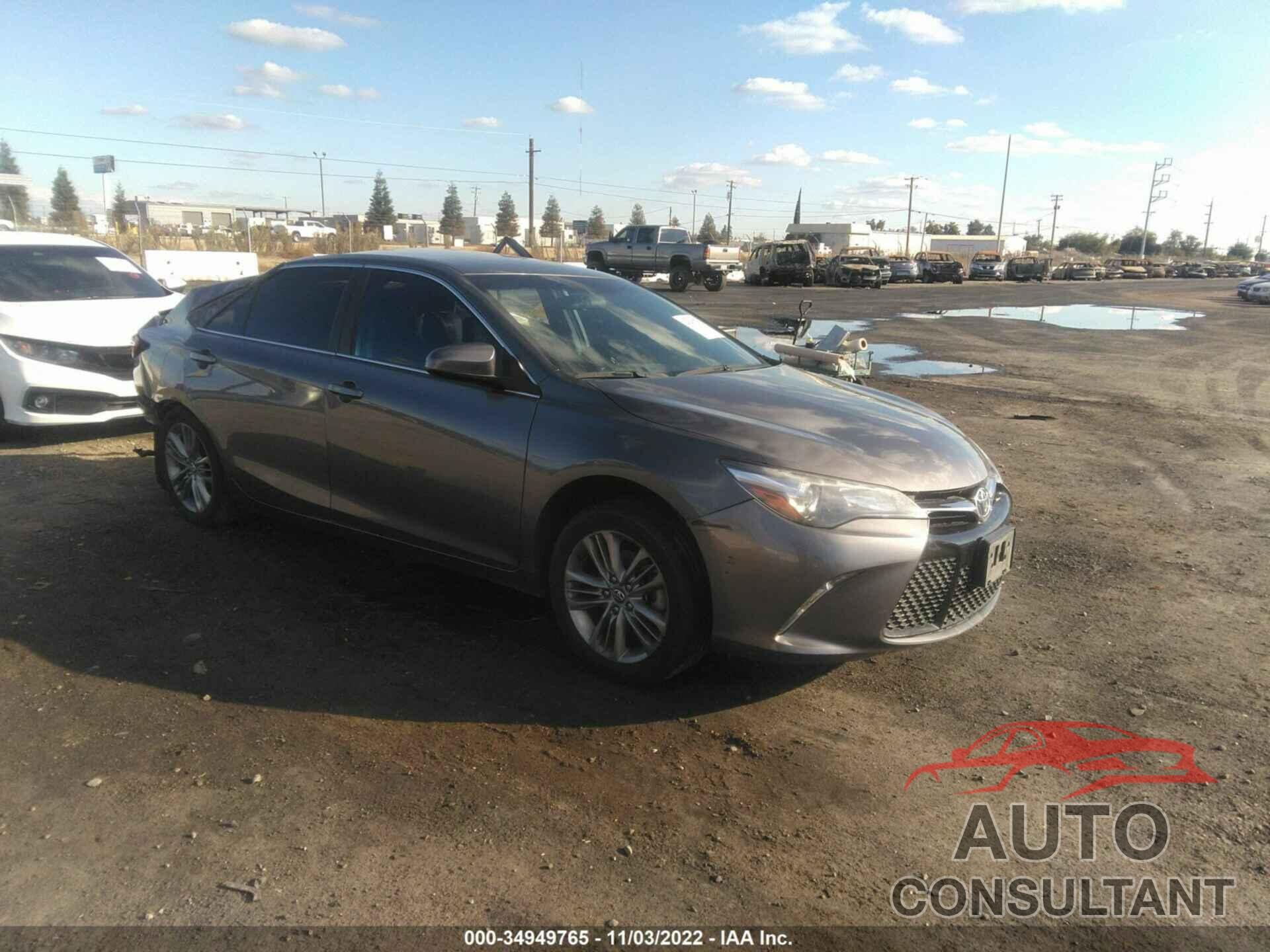 TOYOTA CAMRY 2017 - 4T1BF1FK9HU785690