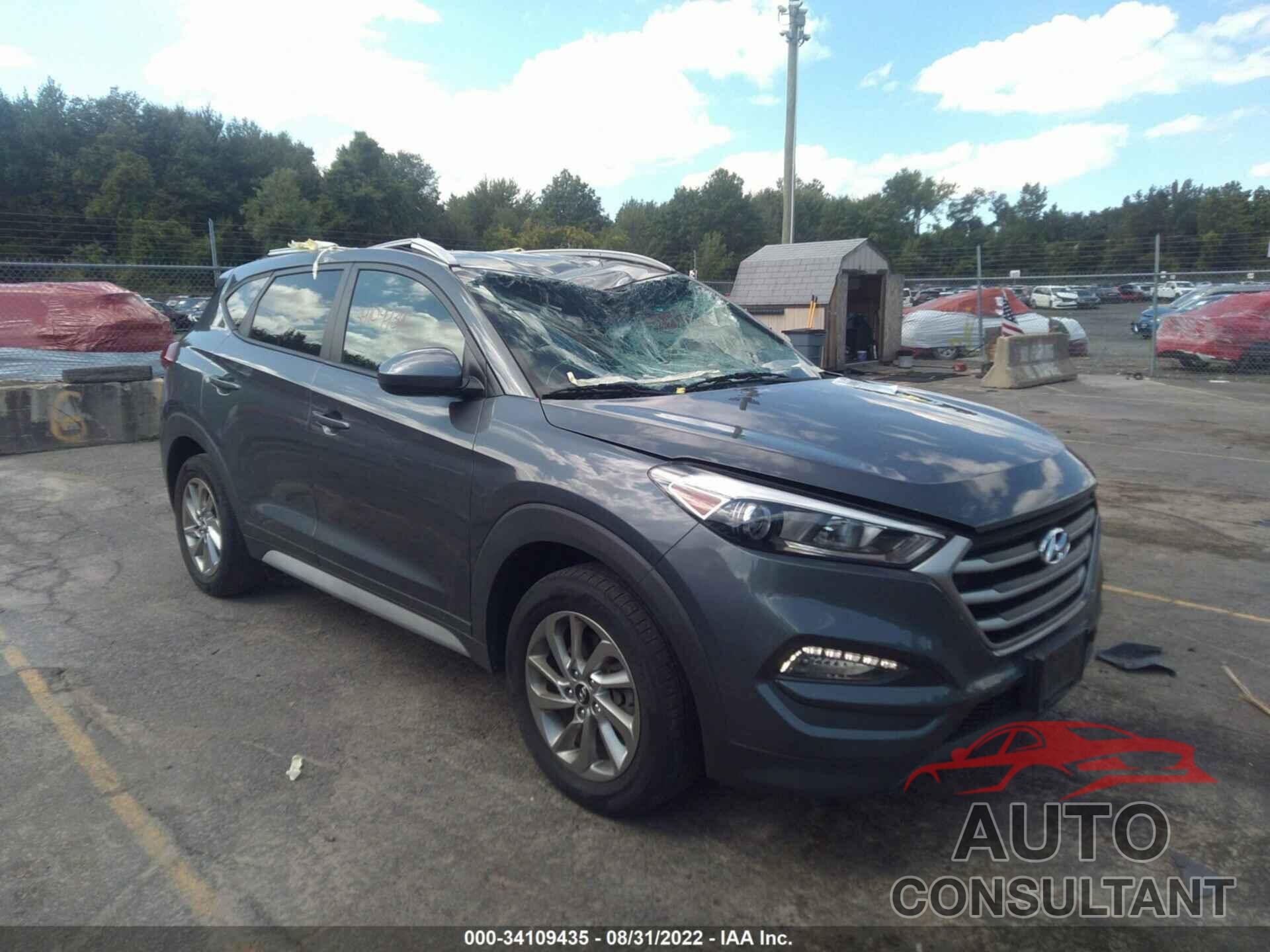 HYUNDAI TUCSON 2018 - KM8J3CA42JU604590