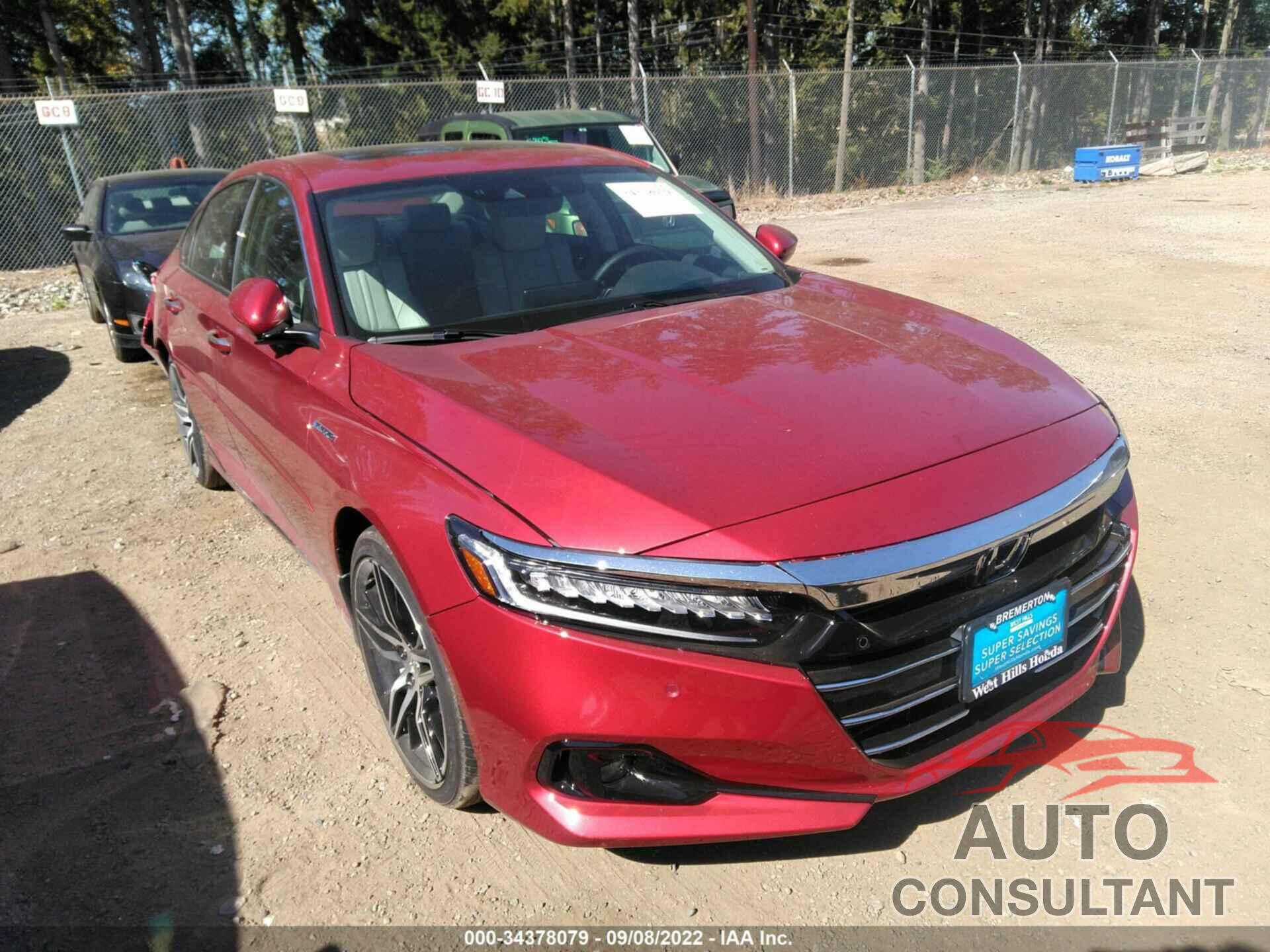 HONDA ACCORD HYBRID 2022 - 1HGCV3F96NA030421