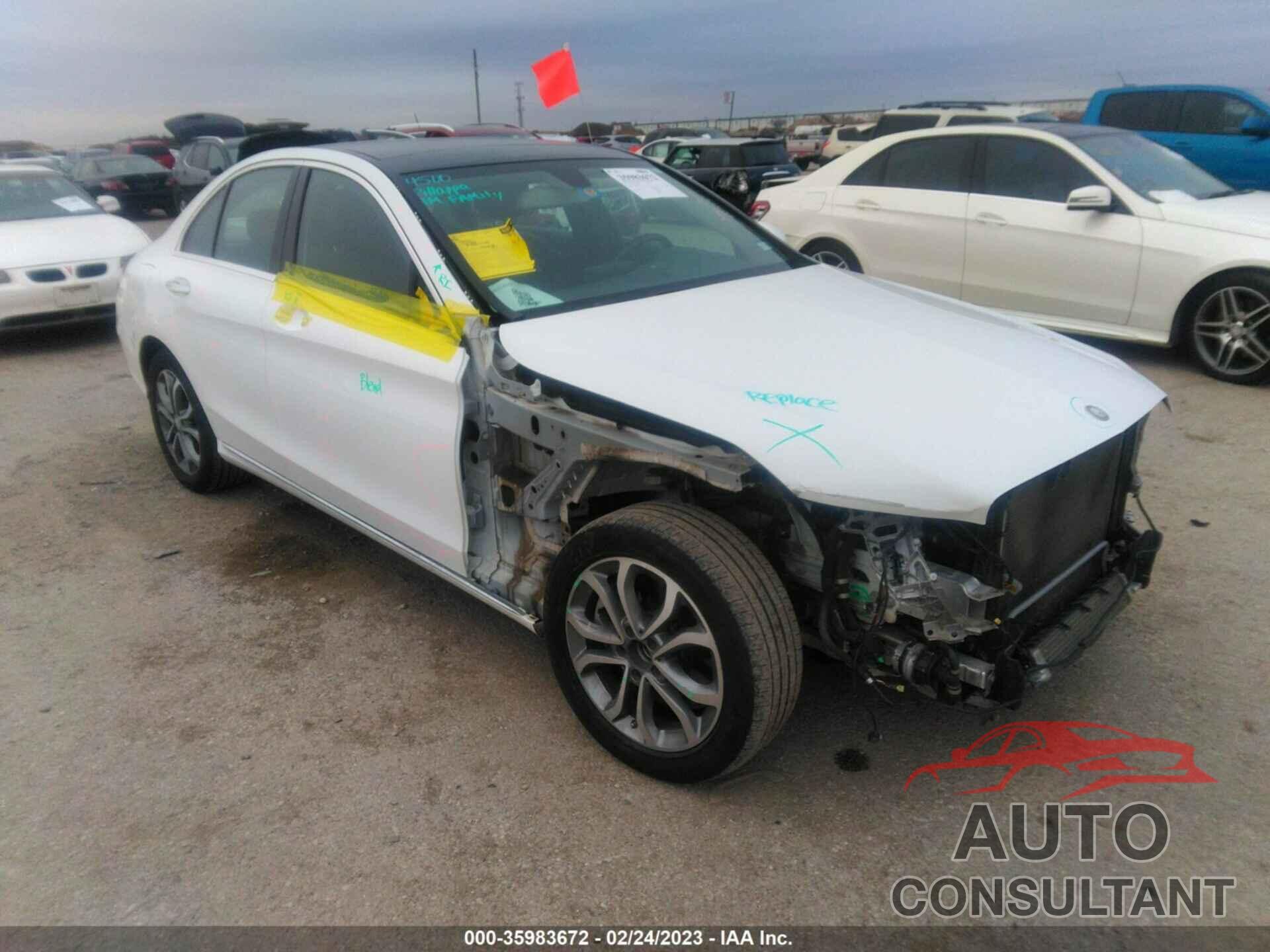 MERCEDES-BENZ C-CLASS 2015 - 55SWF4KB0FU082514