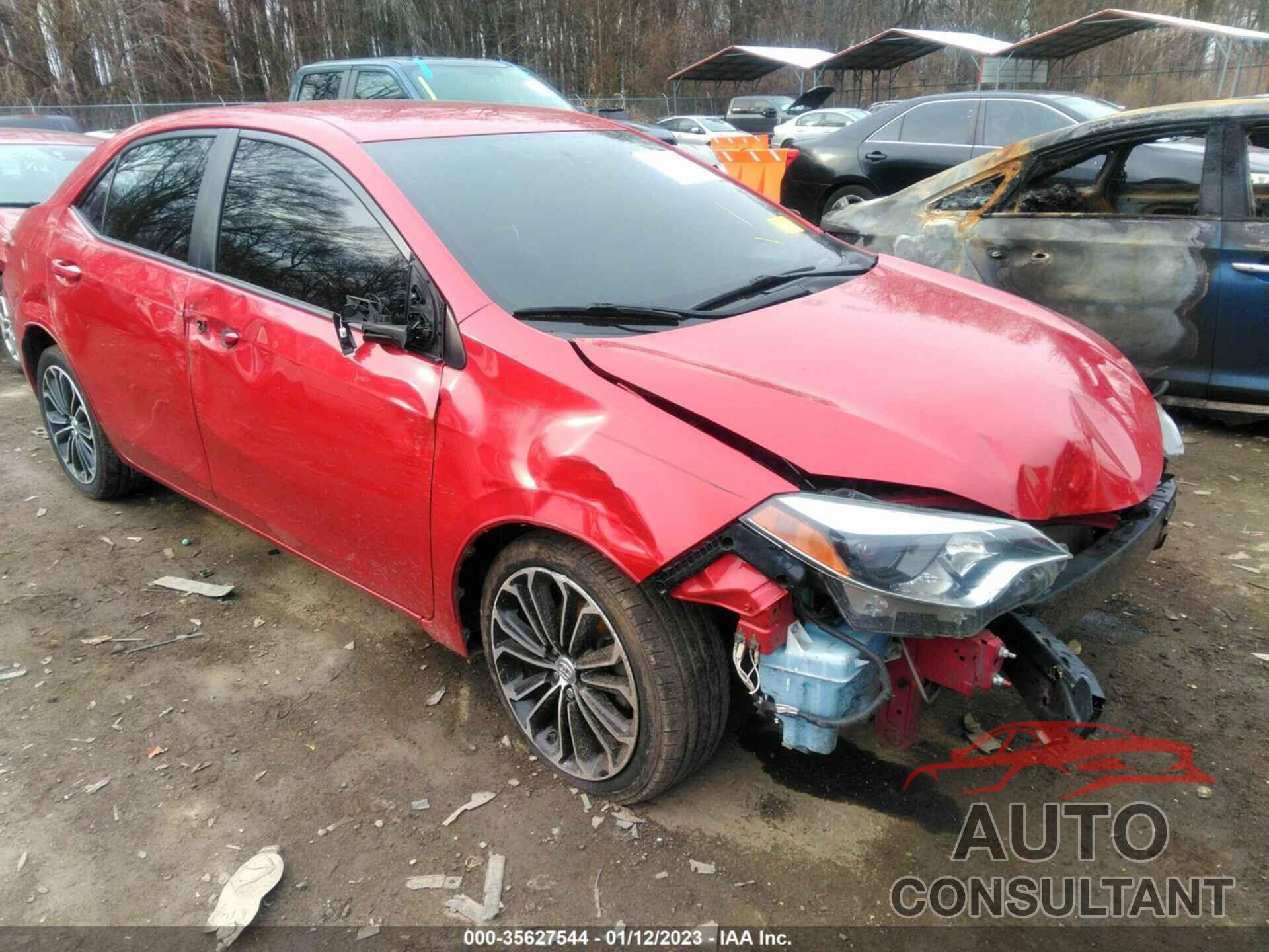 TOYOTA COROLLA 2015 - 2T1BURHE3FC403986