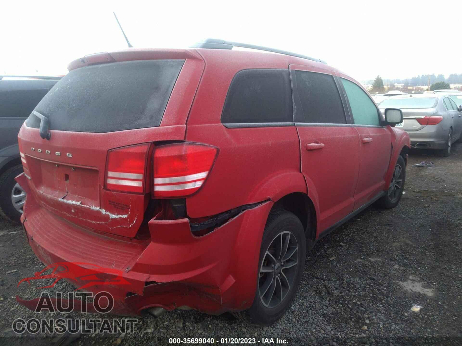 DODGE JOURNEY 2018 - 3C4PDCAB0JT242599