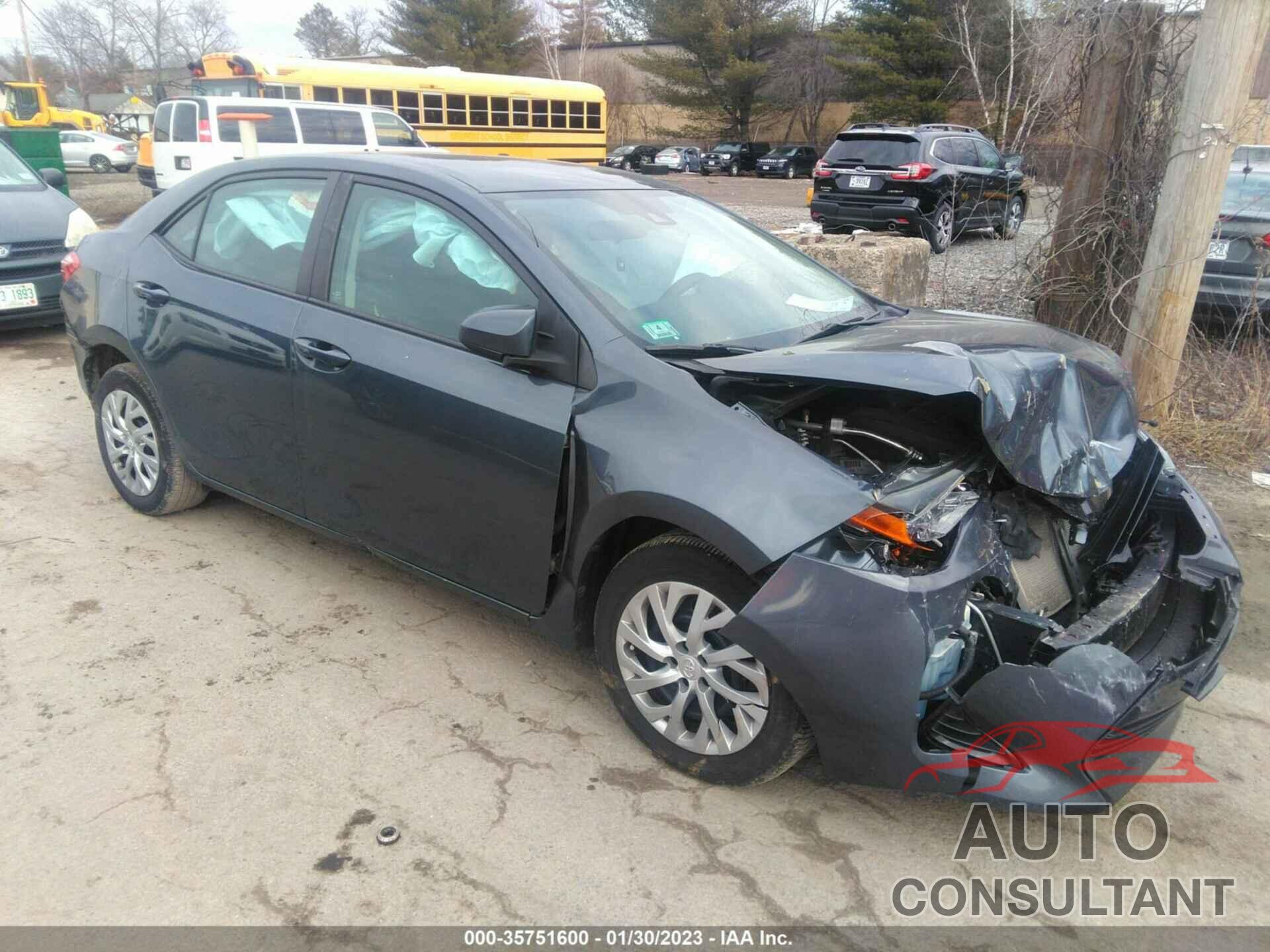 TOYOTA COROLLA 2018 - 2T1BURHE0JC003702