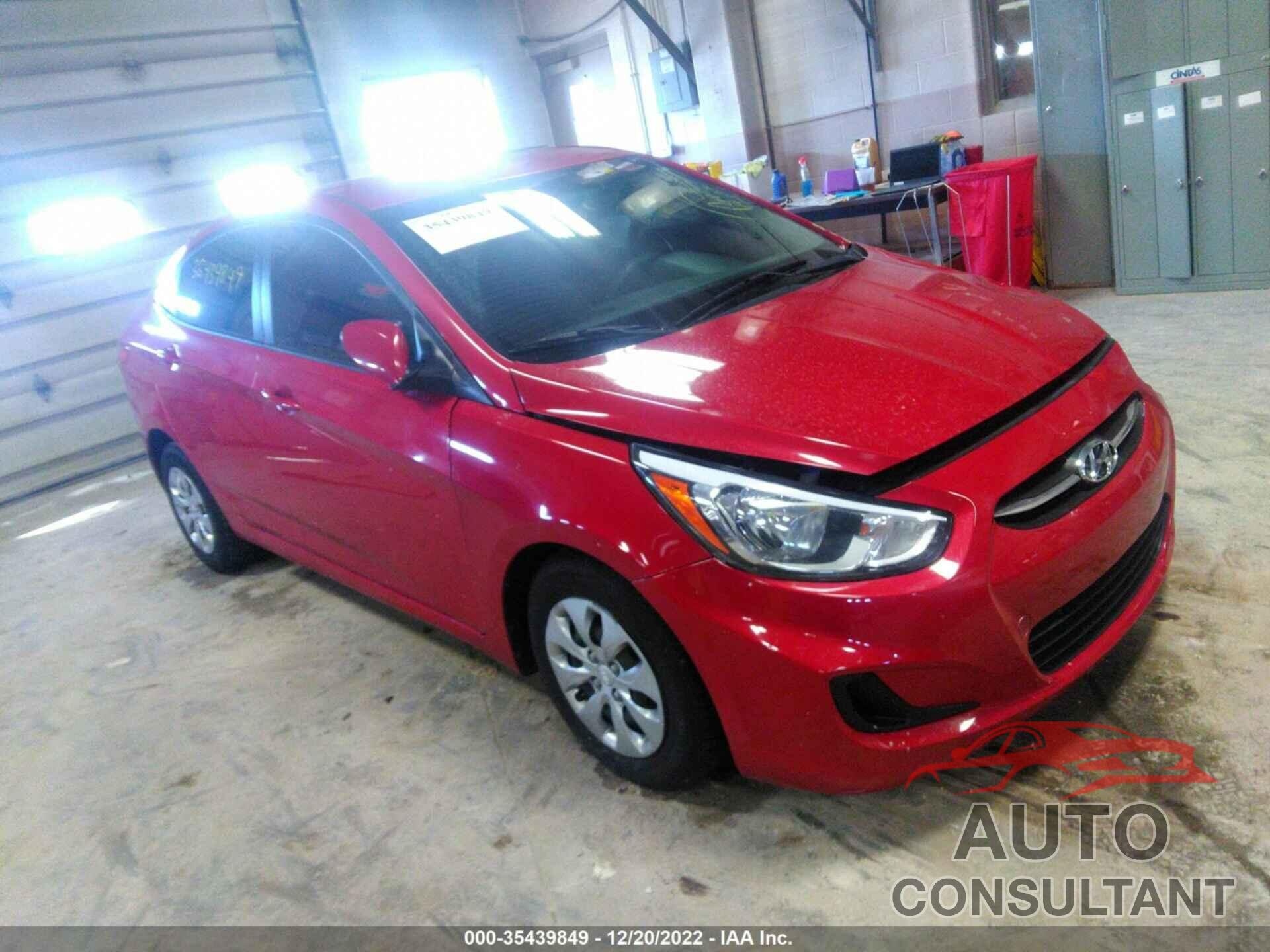 HYUNDAI ACCENT 2017 - KMHCT4AE9HU306684