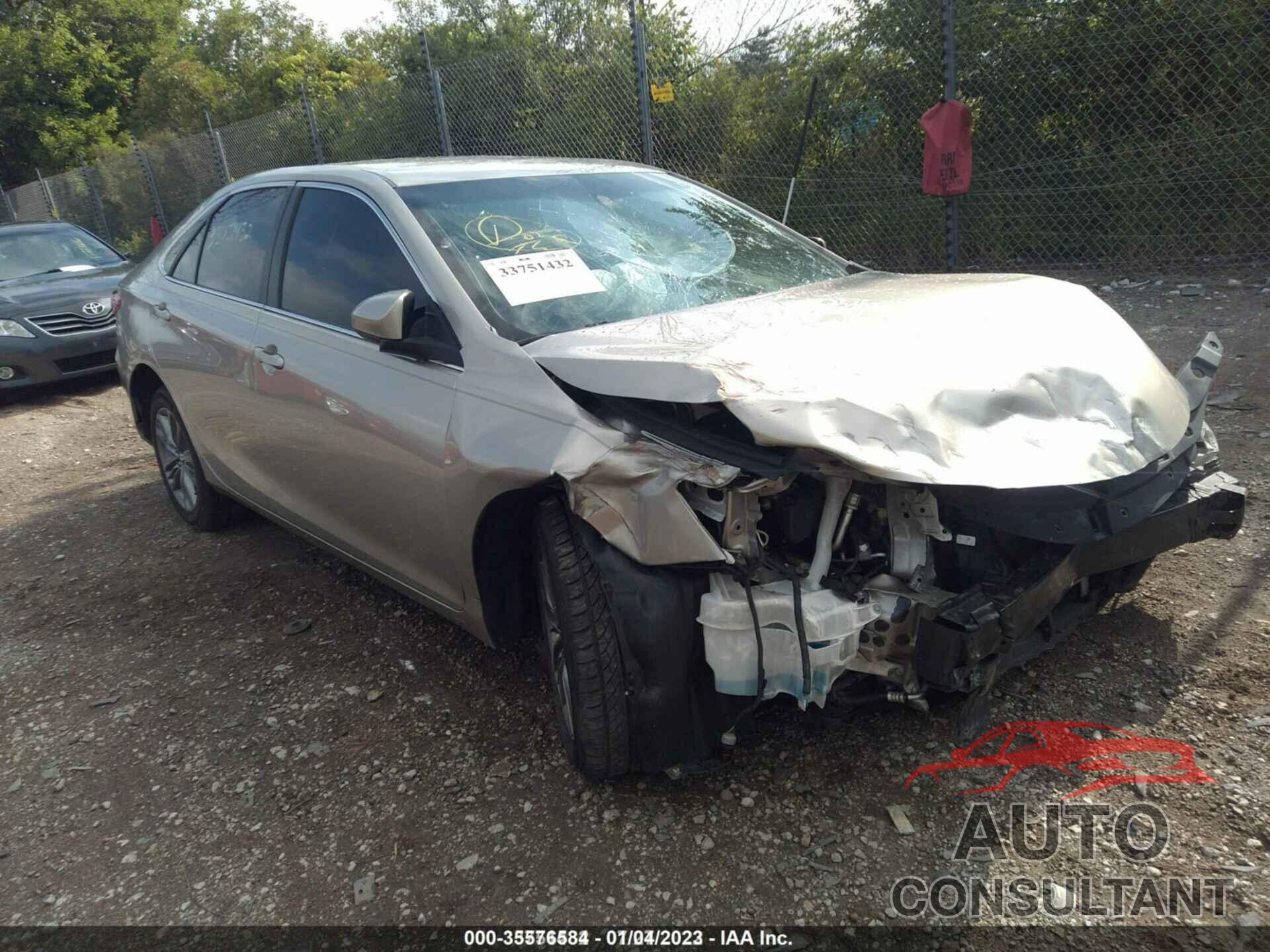 TOYOTA CAMRY 2017 - 4T1BF1FK0HU647620