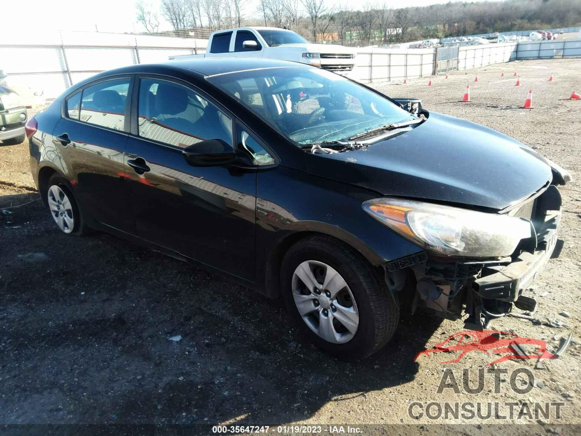 KIA FORTE 2016 - KNAFK4A66G5593386