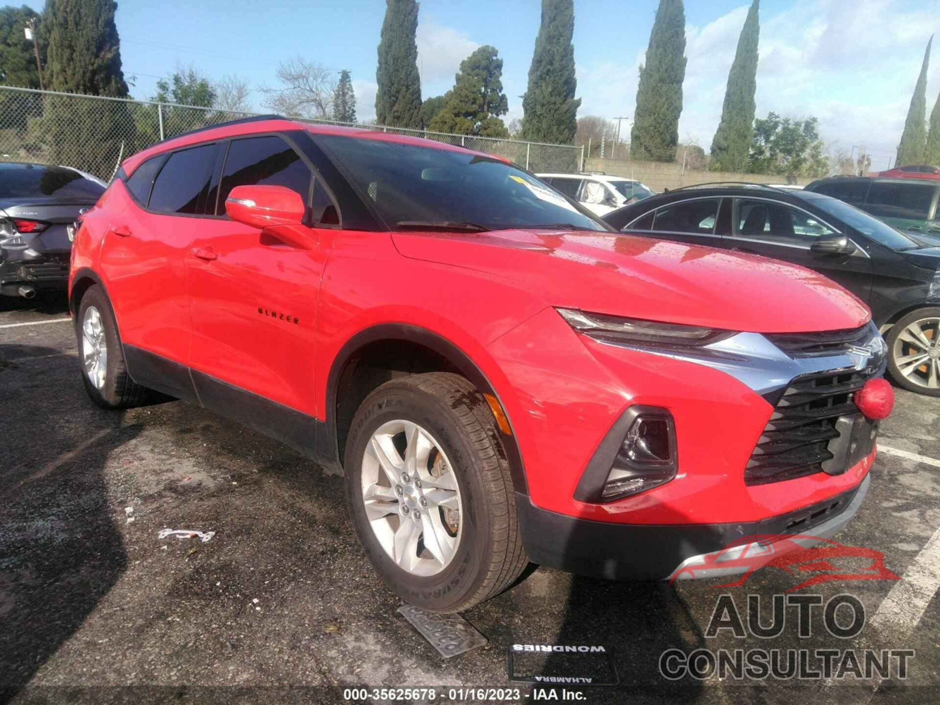 CHEVROLET BLAZER 2019 - 3GNKBBRA2KS659369