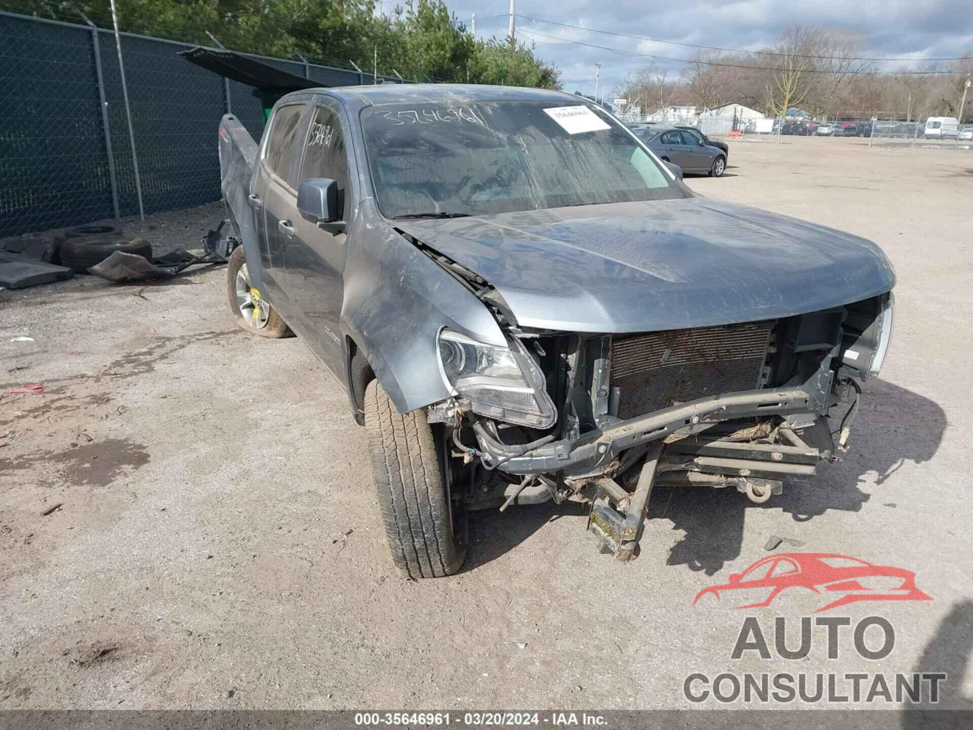 CHEVROLET COLORADO 2019 - 1GCGTDEN8K1135869