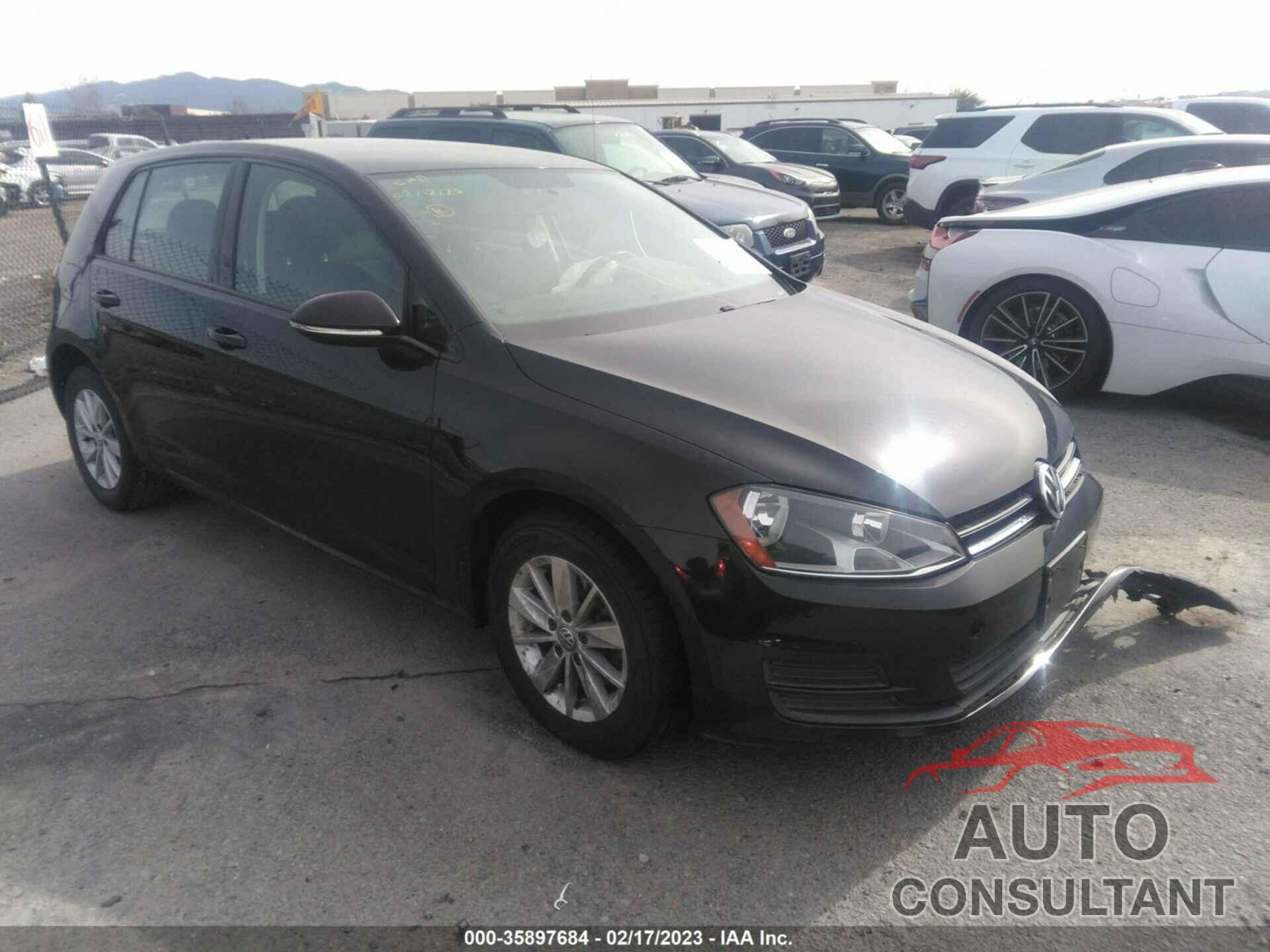 VOLKSWAGEN GOLF 2016 - 3VW117AU6GM040521