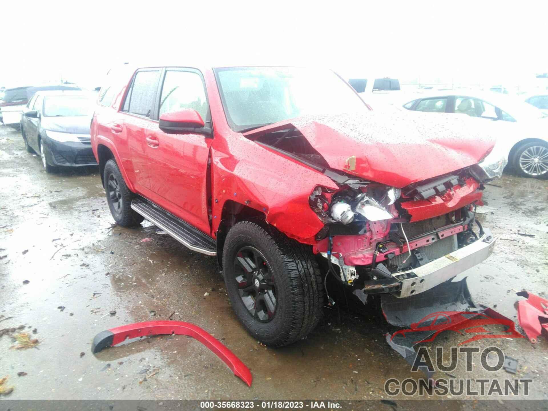 TOYOTA 4RUNNER 2016 - JTEBU5JR8G5302278