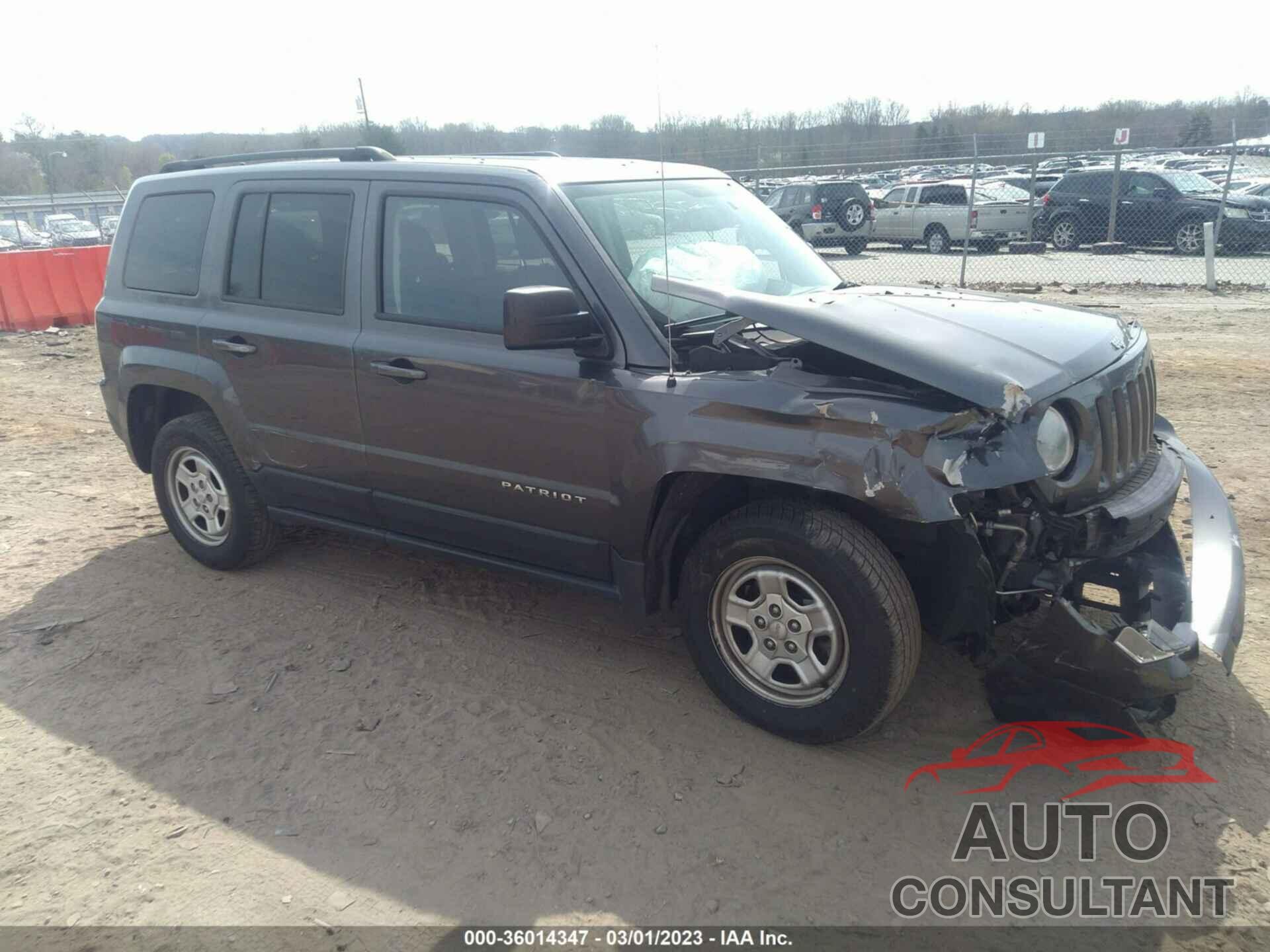 JEEP PATRIOT 2016 - 1C4NJRBB7GD657189