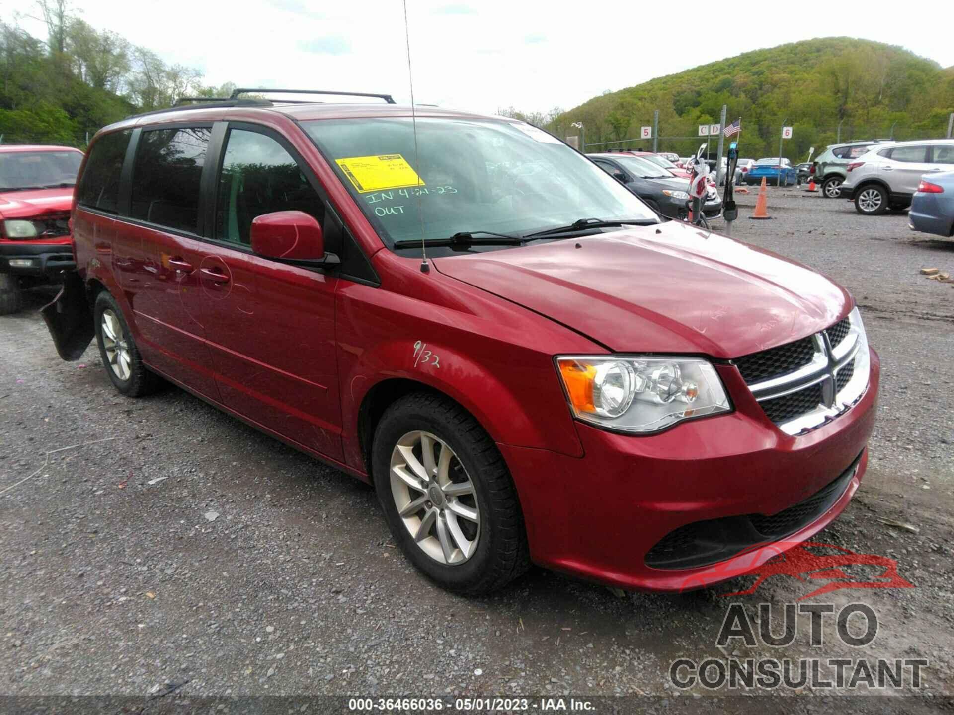 DODGE GRAND CARAVAN 2016 - 2C4RDGCG9GR257221