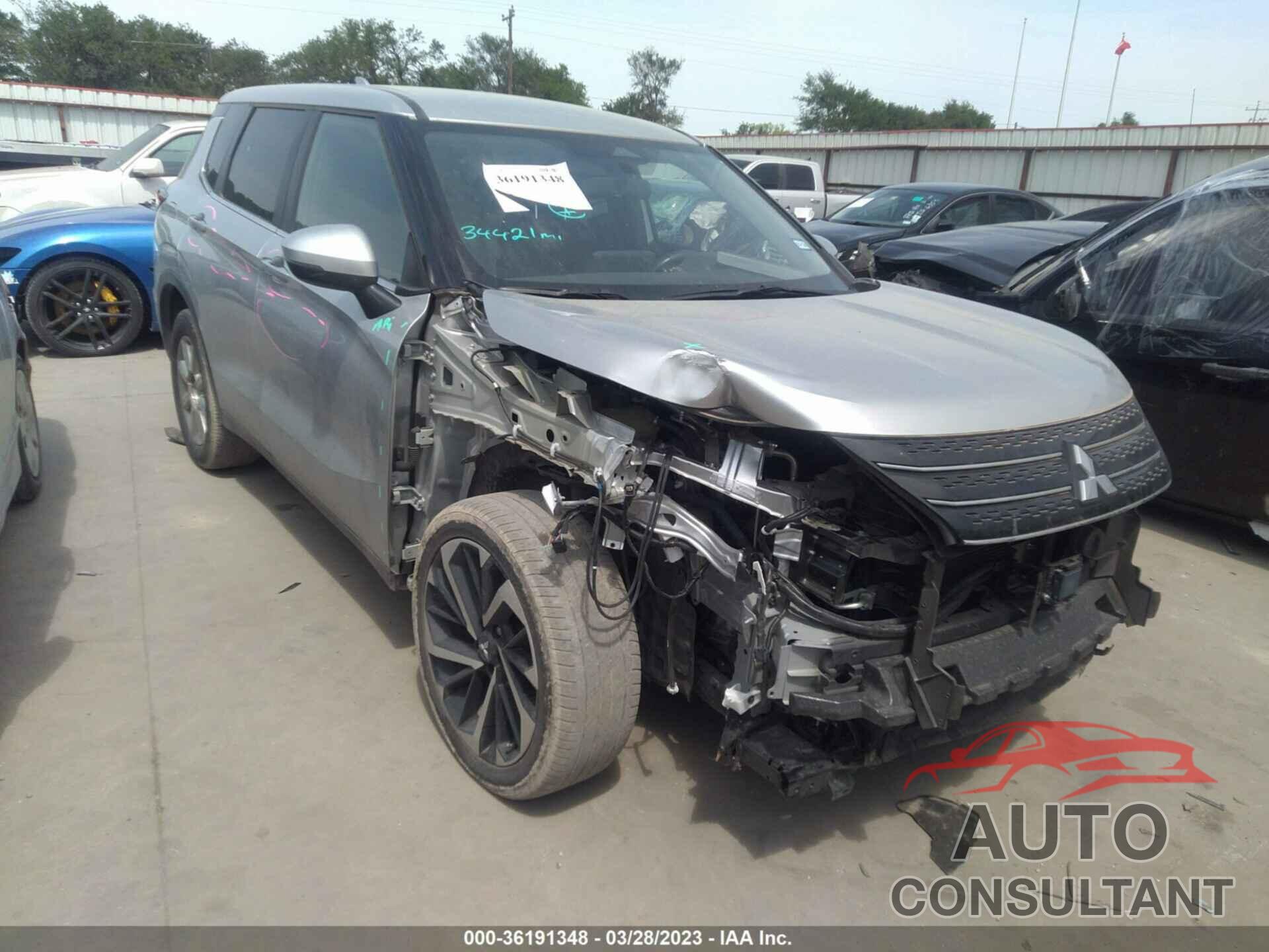 MITSUBISHI OUTLANDER 2022 - JA4J3TA81NZ046936