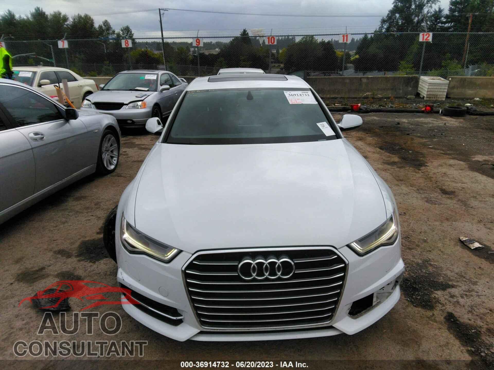 AUDI A6 2016 - WAUGFAFC6GN033230