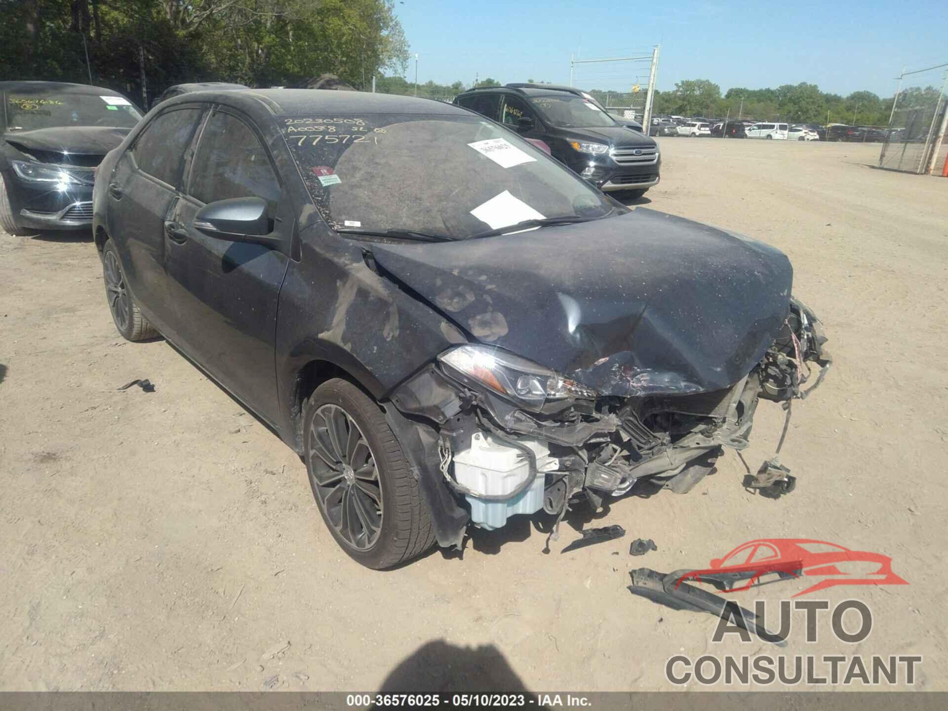TOYOTA COROLLA 2017 - 2T1BURHE3HC775721